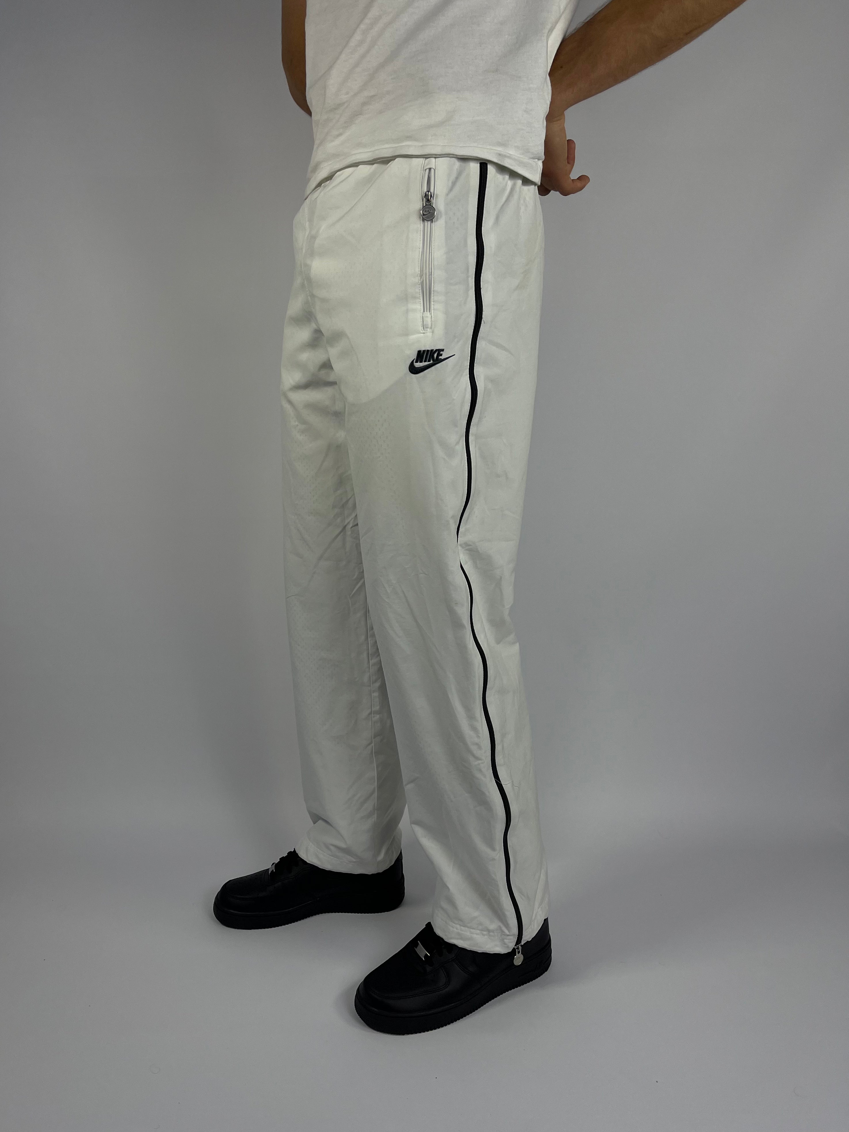 RARE Nike Vintage Trackpants White - (S)