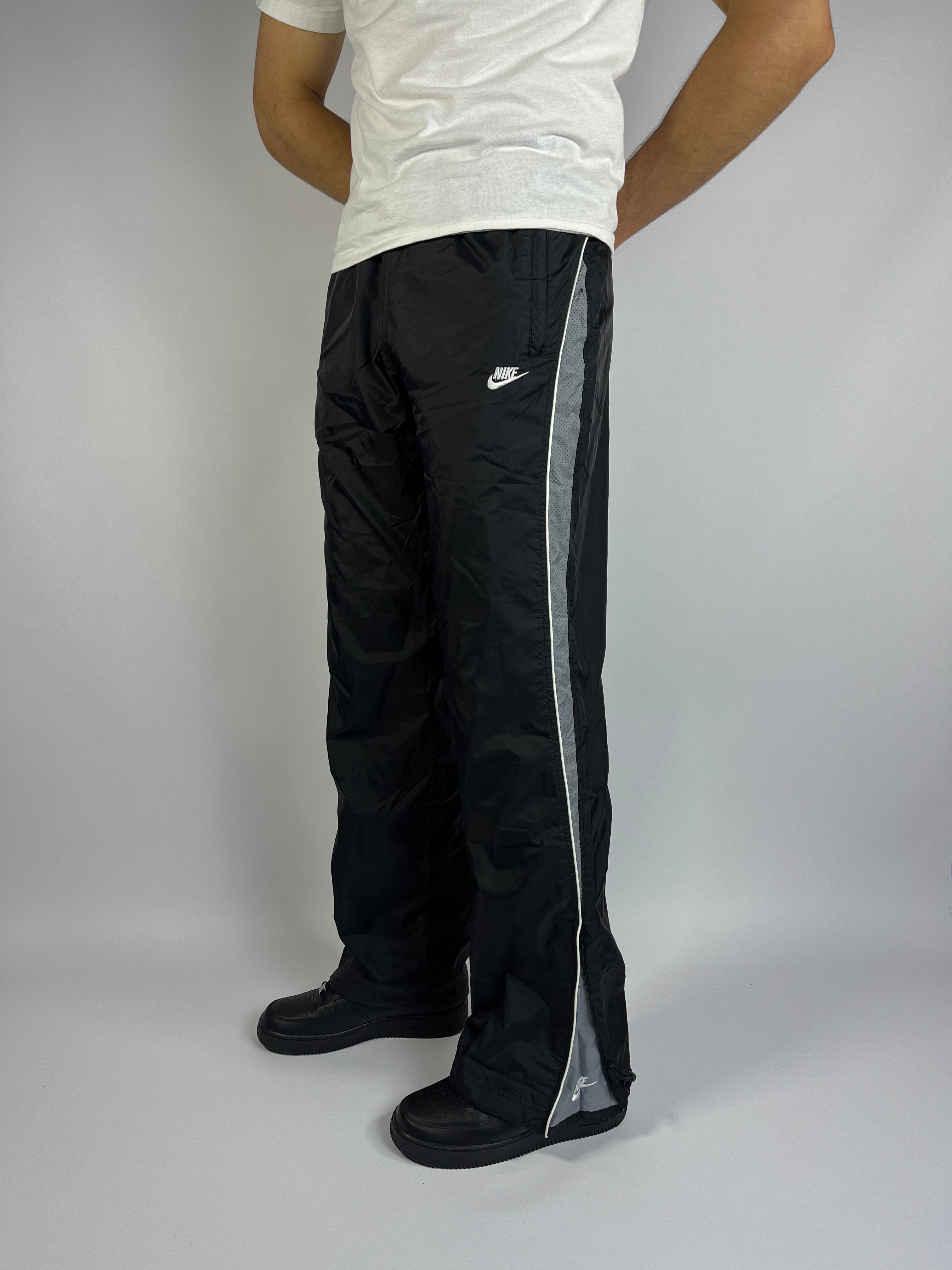 RARE Nike Vintage Trackpants Black - (L)