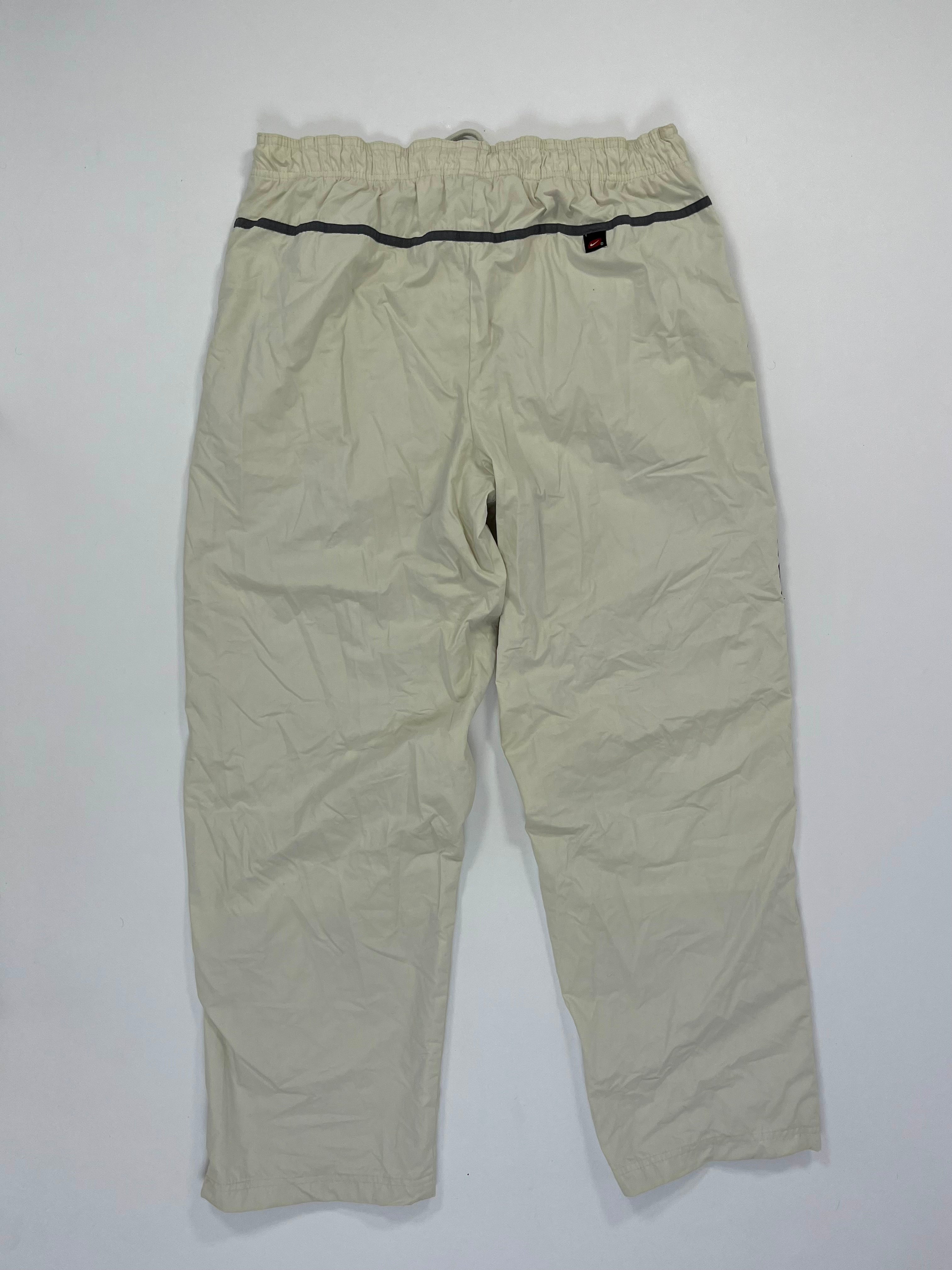 RARE Nike Vintage Trackpants Cream - (L)