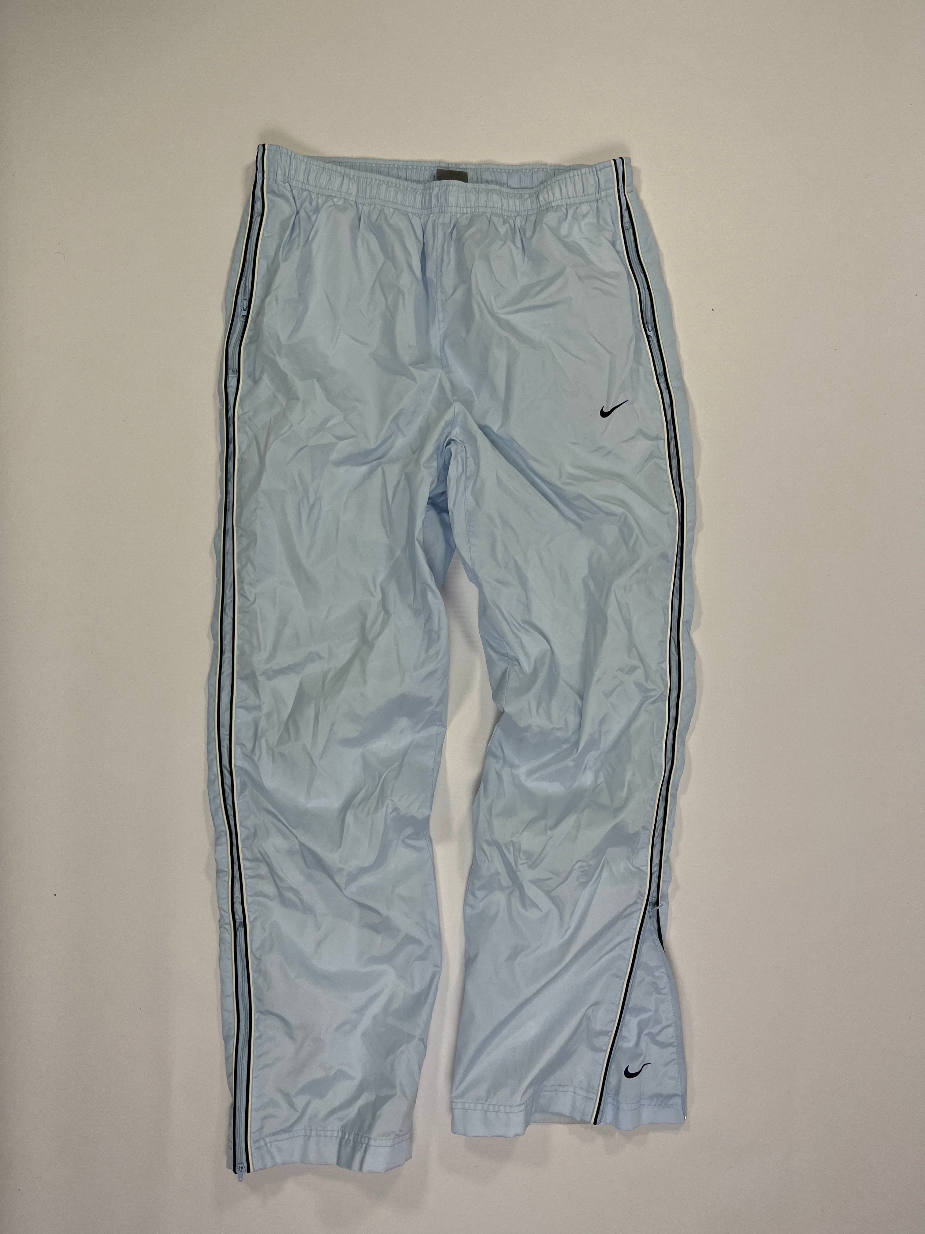 SUPER RARE Nike Vintage Trackpants Baby Blue - (L)