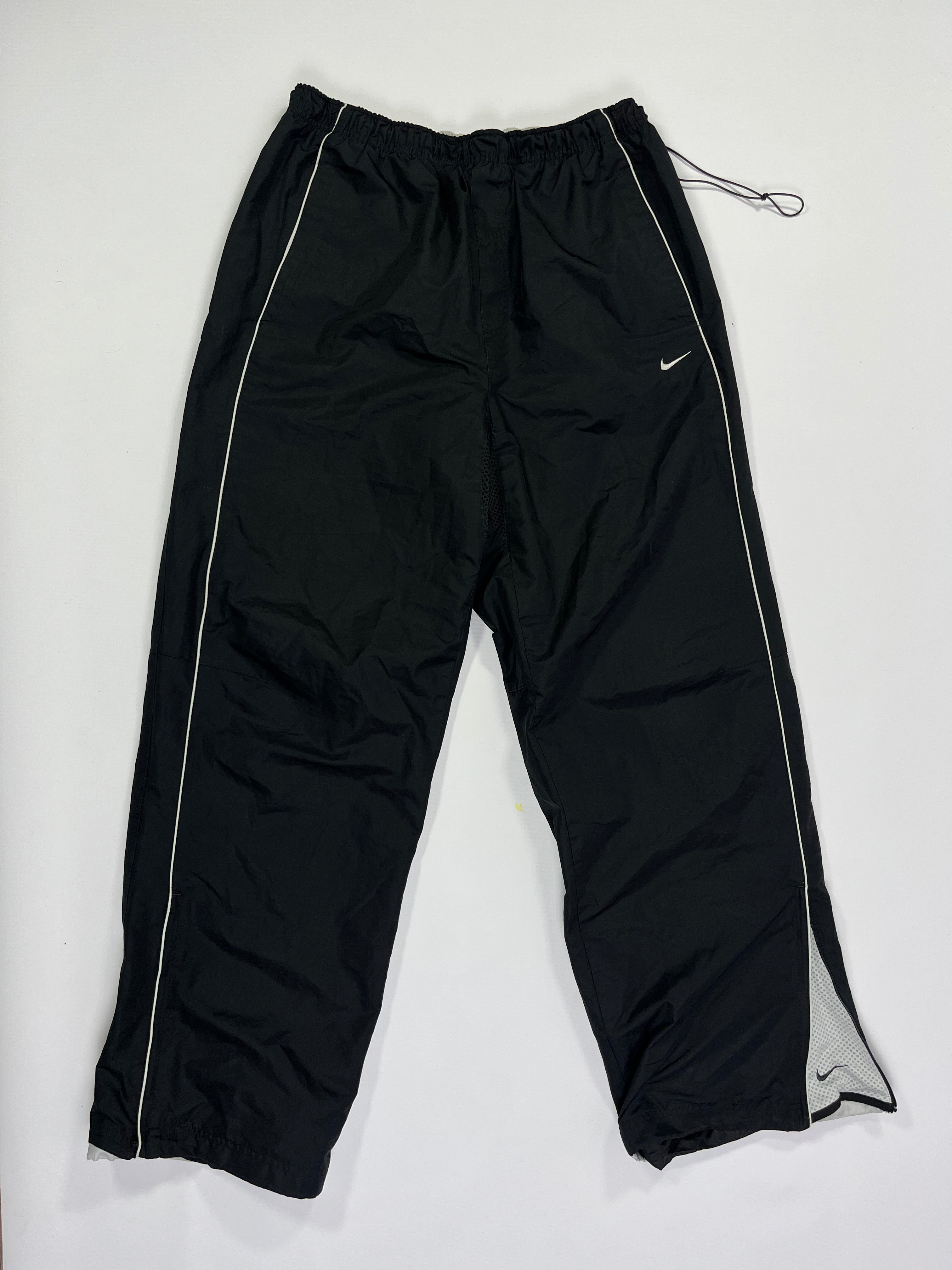 RARE Nike Vintage Trackpants Black - (XL)