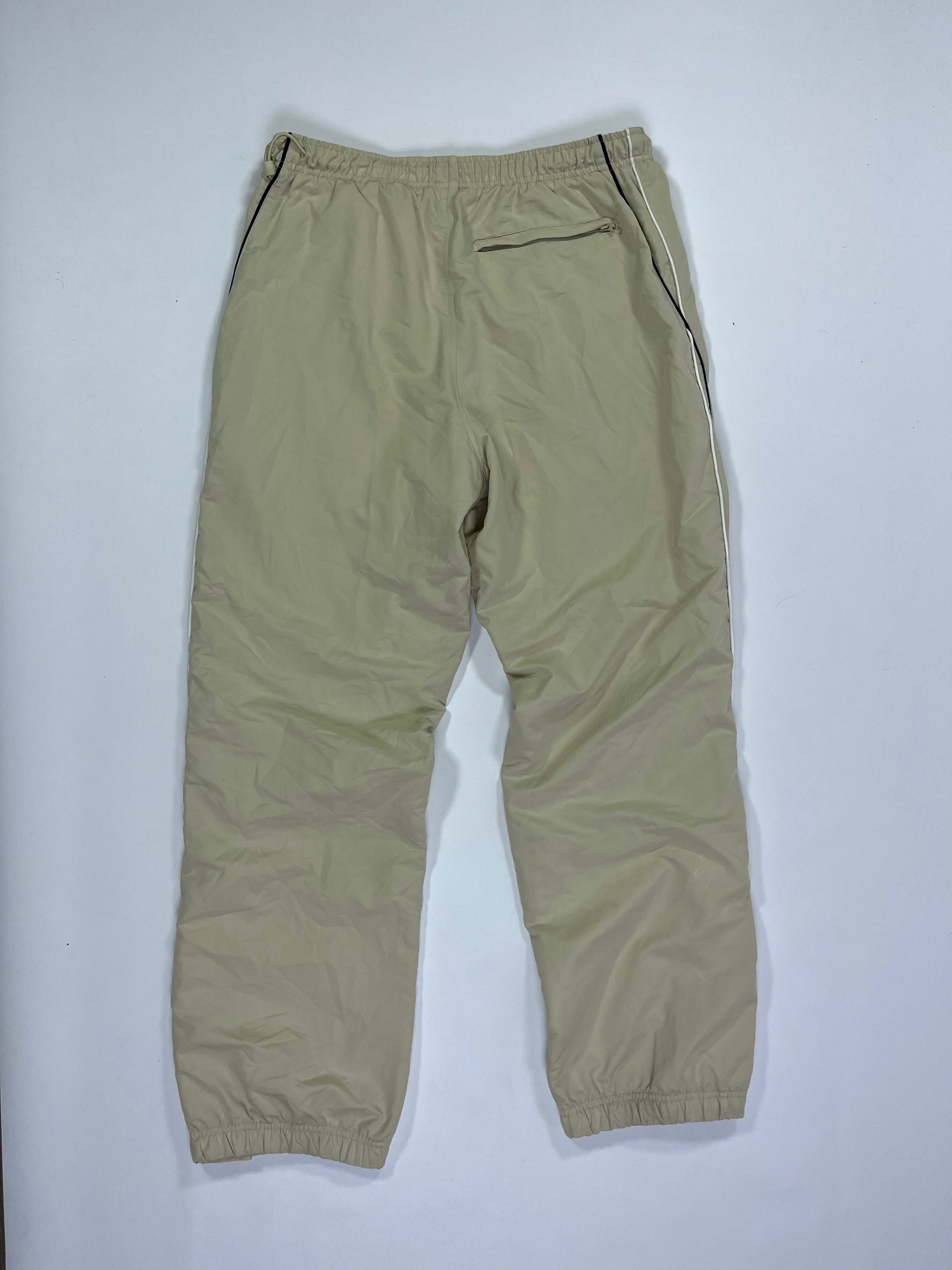 SUPER RARE Nike Vintage Trackpants Cream - (L)
