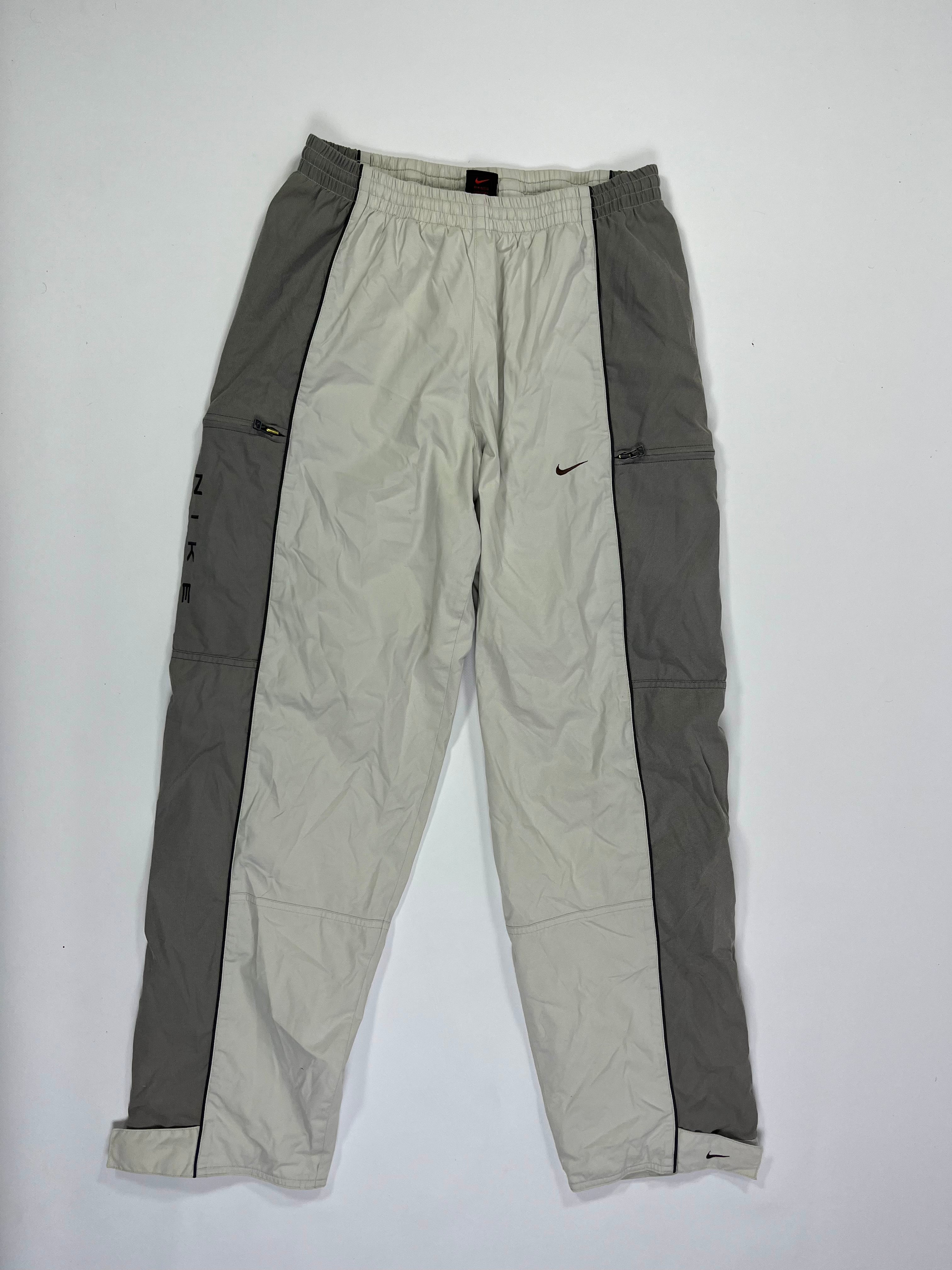 RARE Nike Vintage Trackpants Cream - (M)