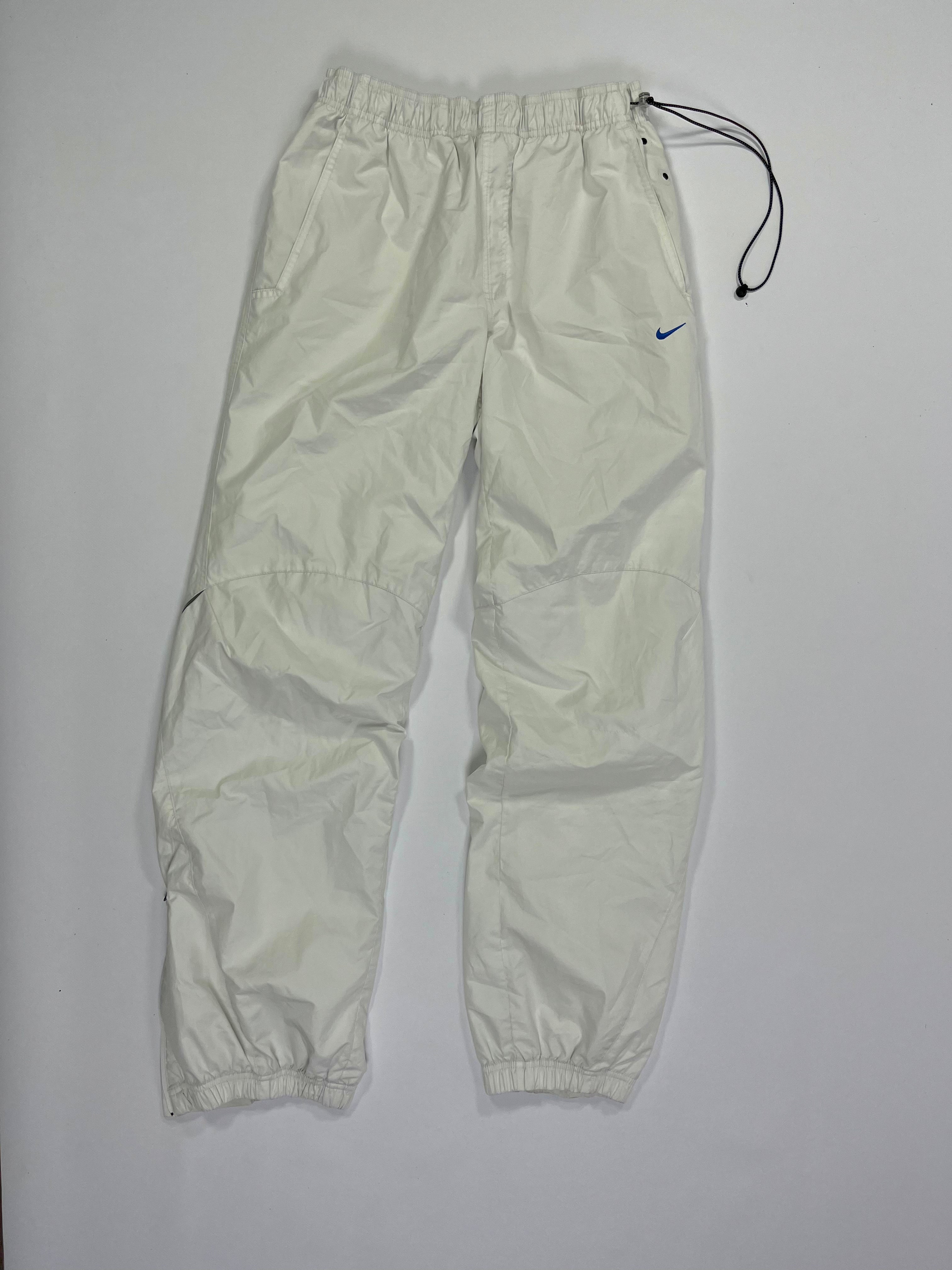 RARE Nike Vintage Track Pants White - (M)