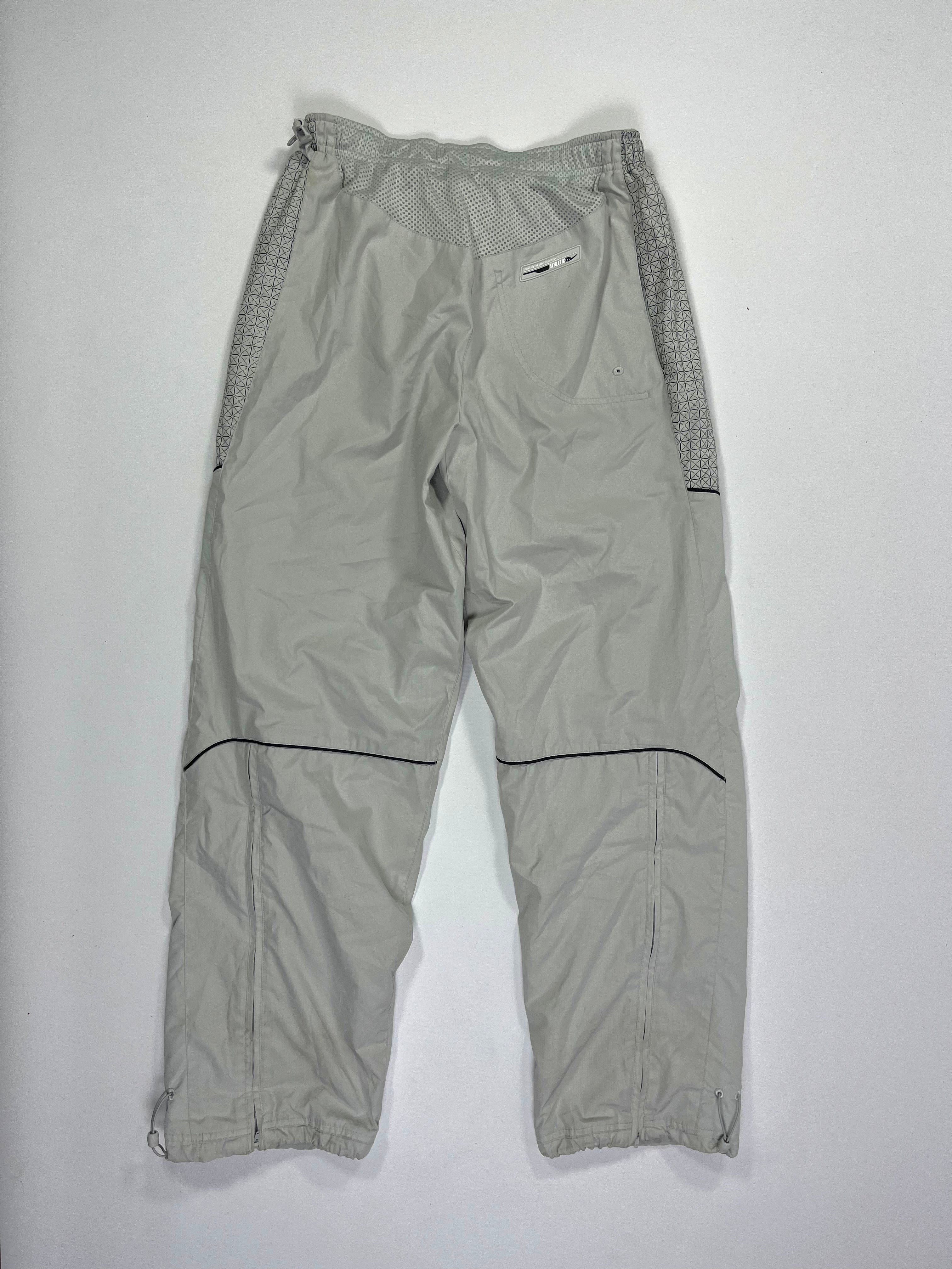 SUPER RARE Nike Vintage Track Pants Gray - (L)