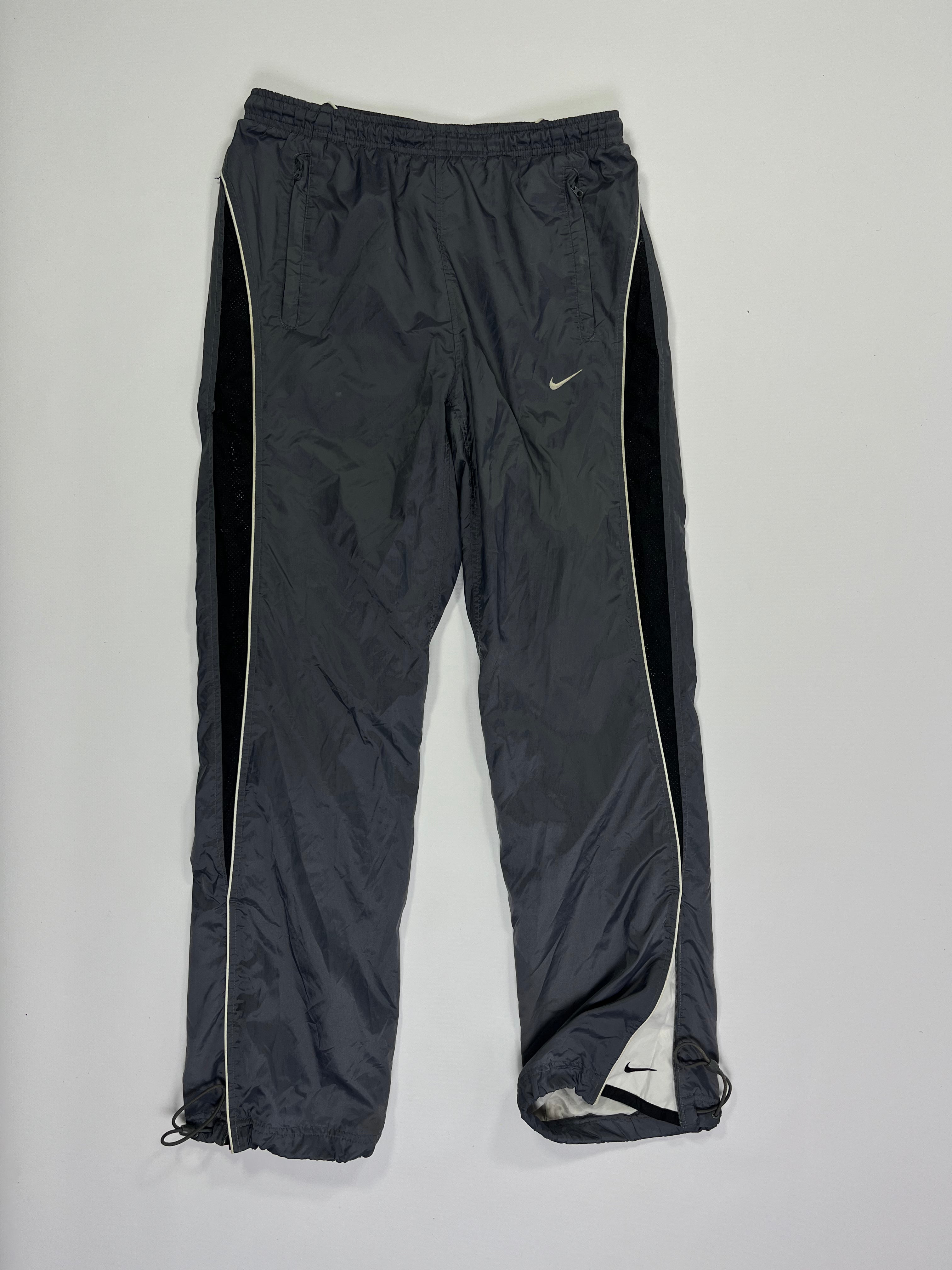 SUPER RARE Nike Vintage Track Pants Gray - (M)