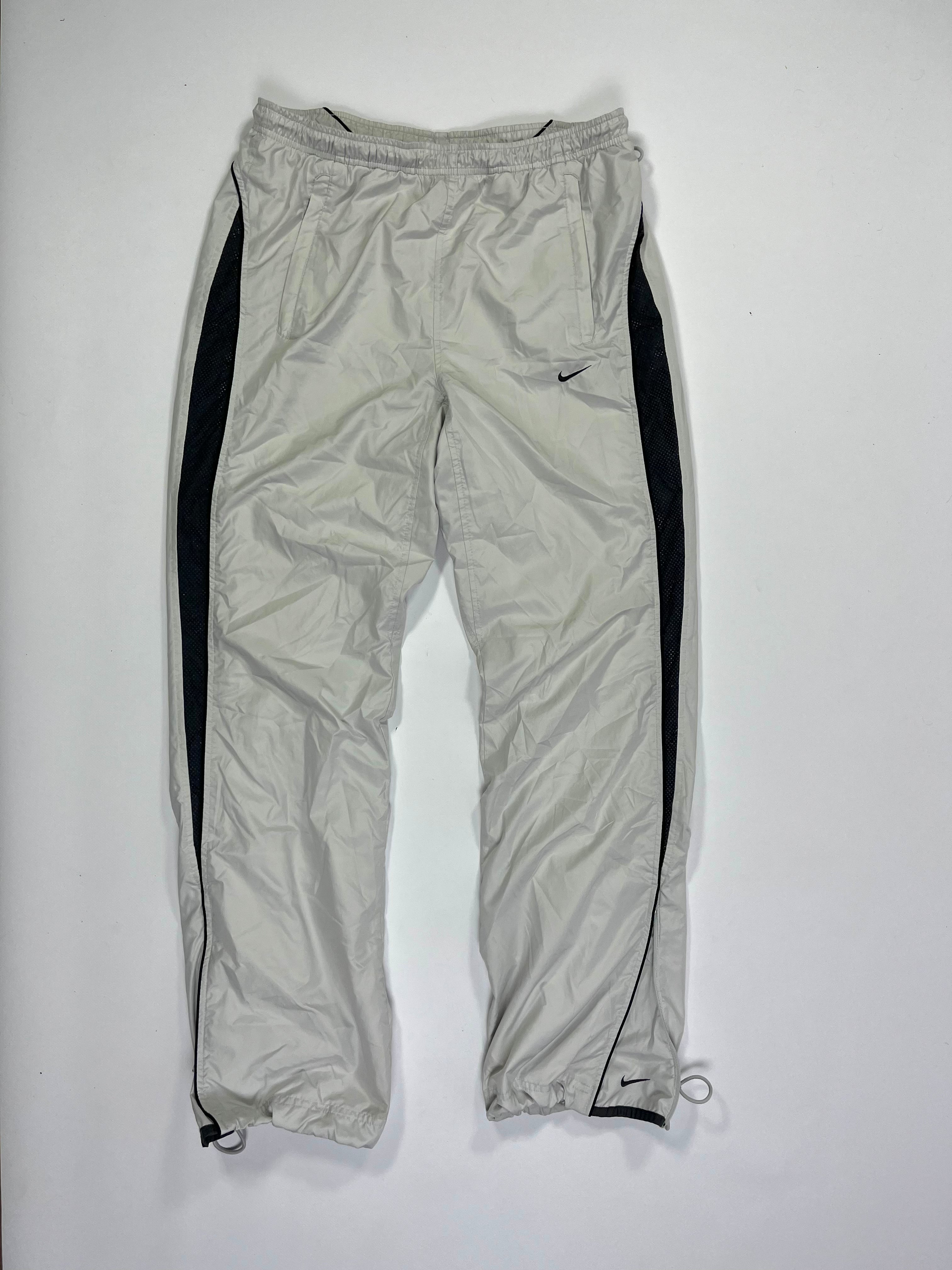 SUPER RARE Nike Vintage Track Pants White - (M)