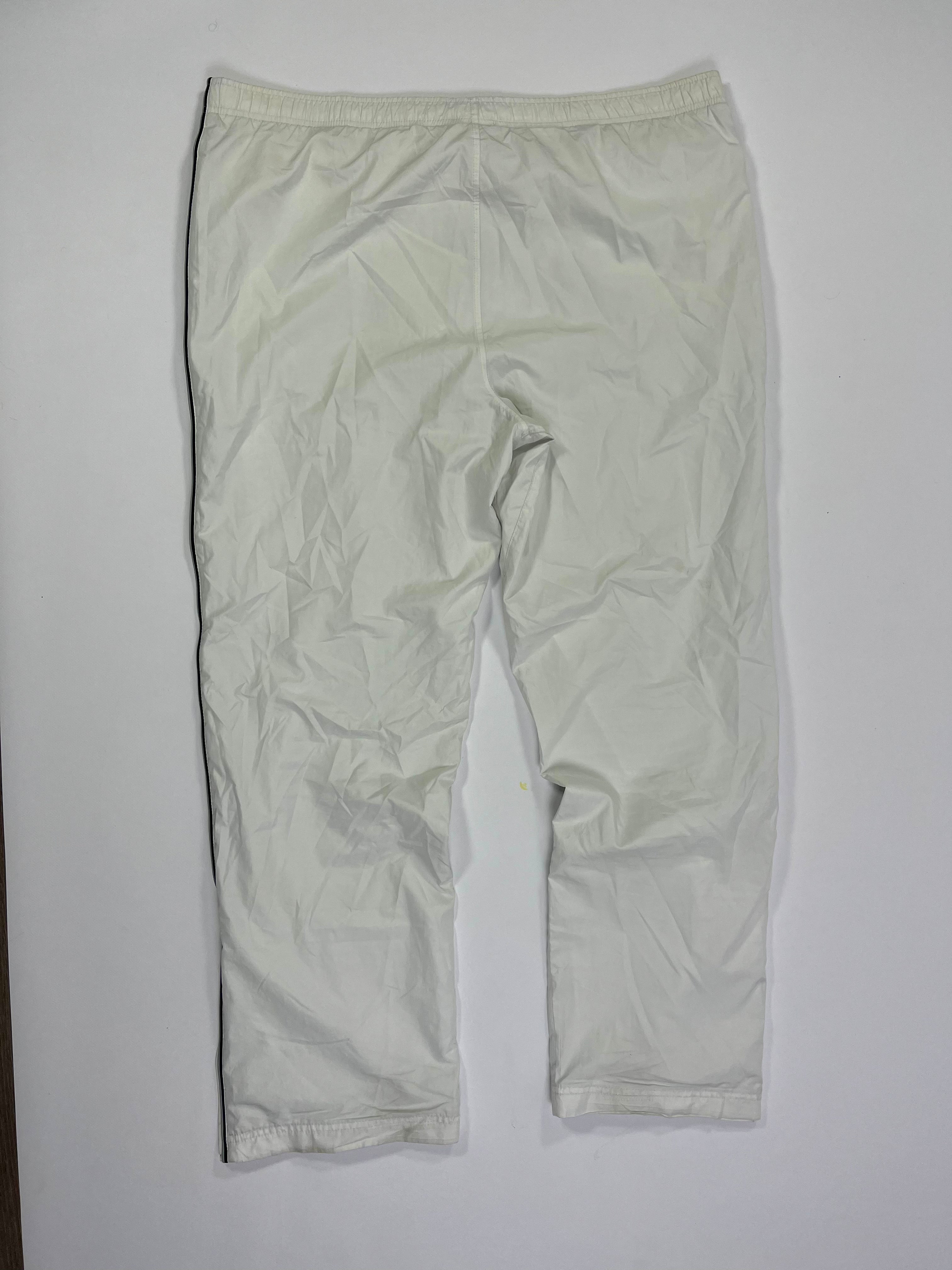 SUPER RARE Nike Vintage Track Pants White - (XL)