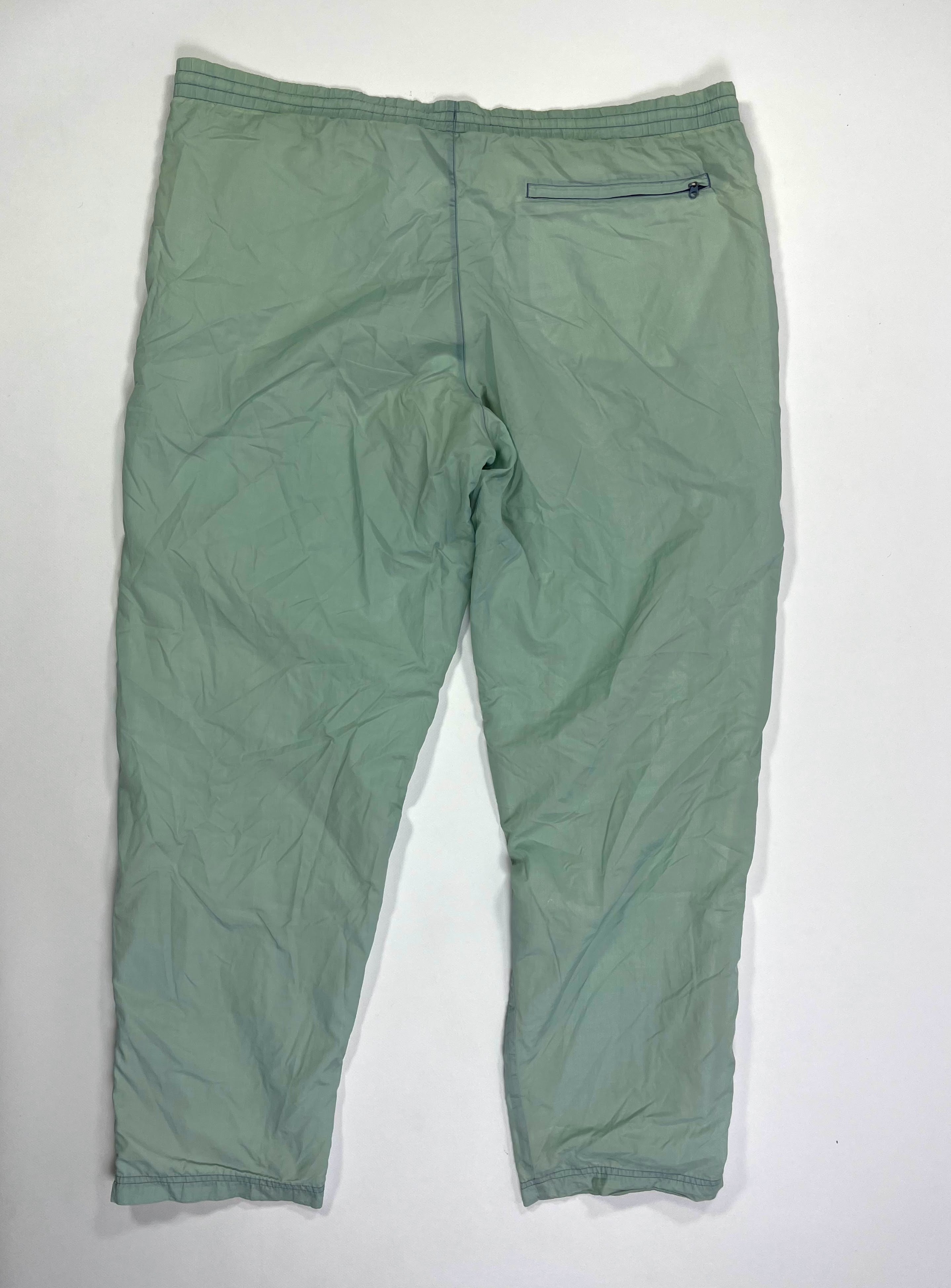 RARE Nike Vintage Track Pants Green - (XXL)