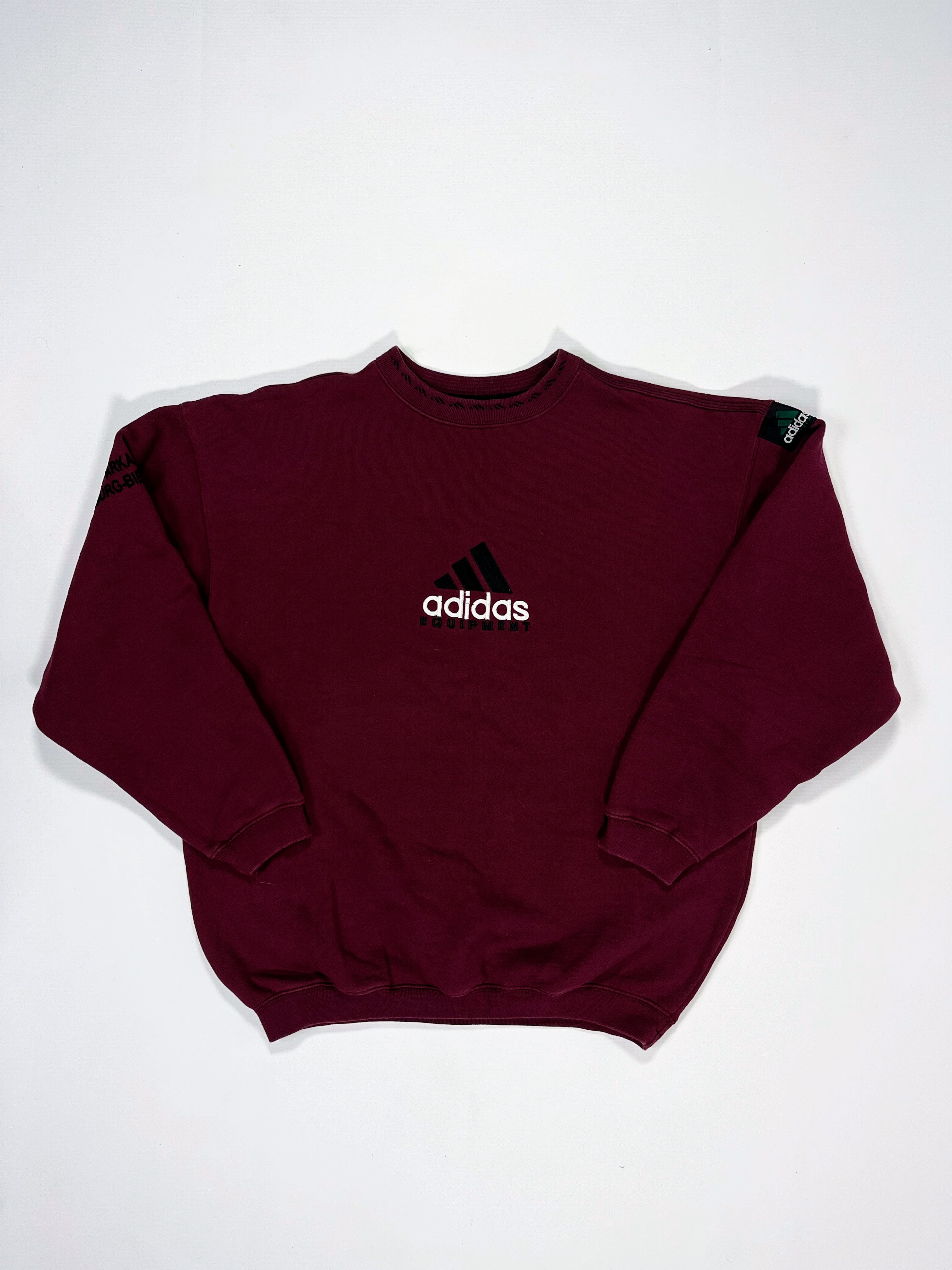 Adidas EQUIPMENT Vintage Sweatshirt Red - (M)