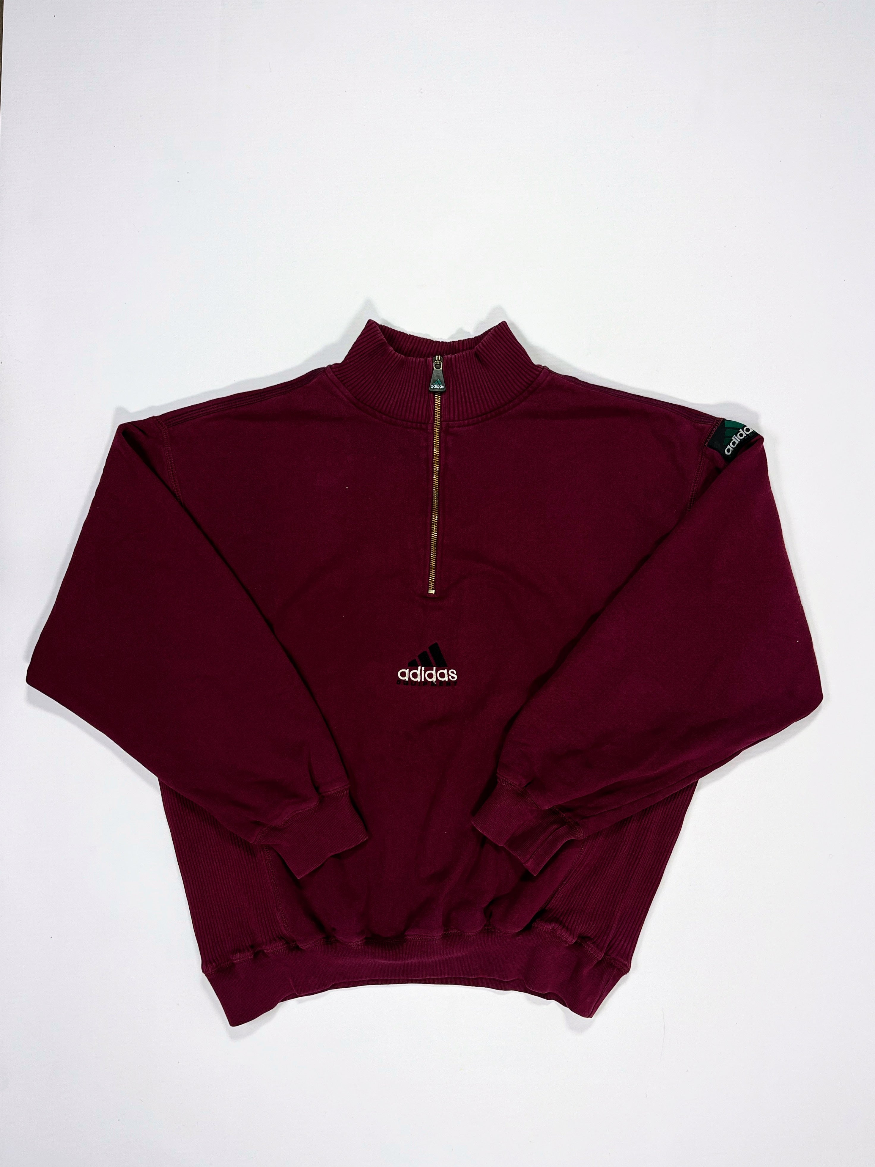 RARE Adidas EQUIPMENT Vintage Sweatshirt Red - (XL)