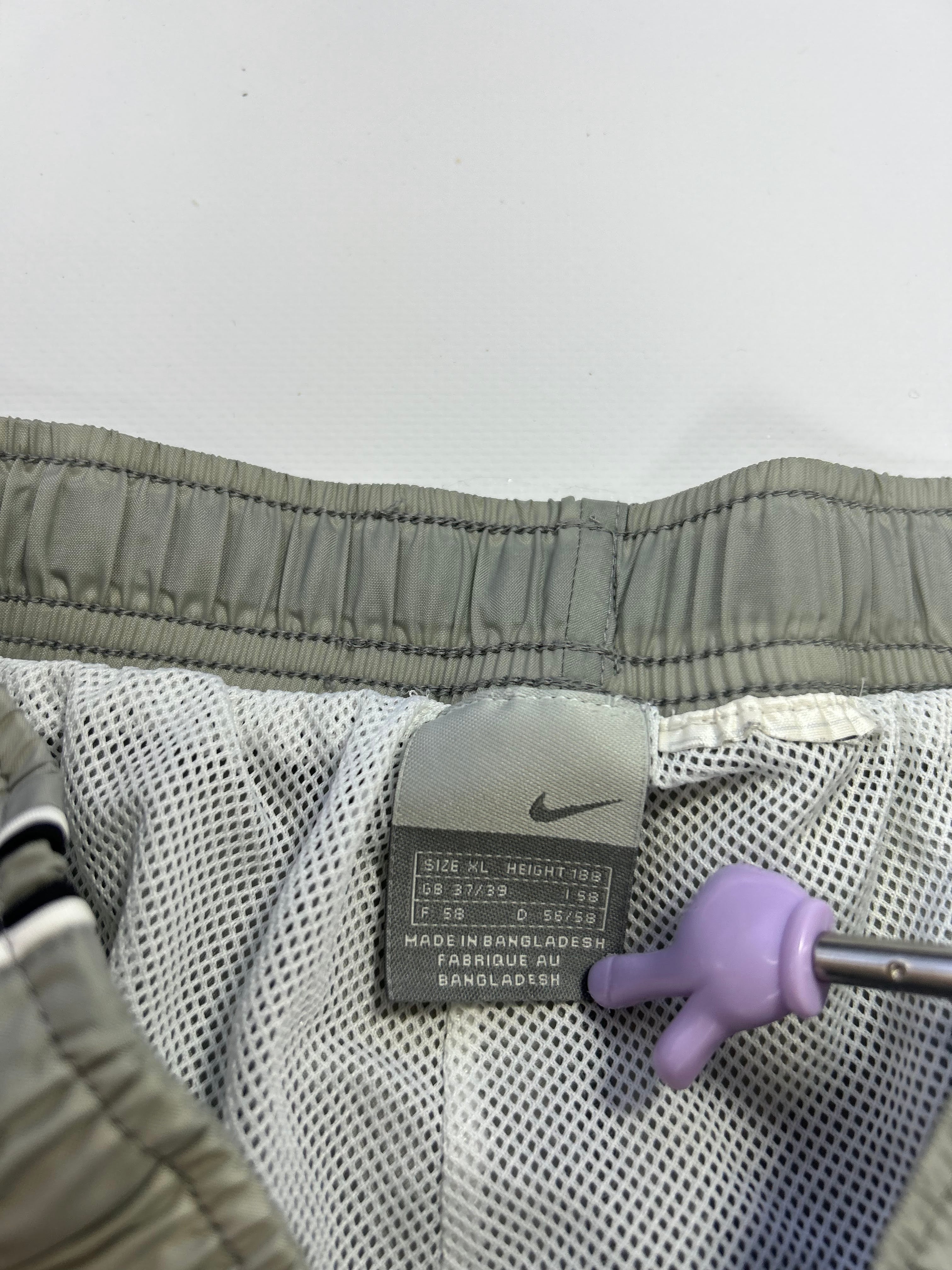 RARE Nike Vintage Trackpants Gray - (XL)