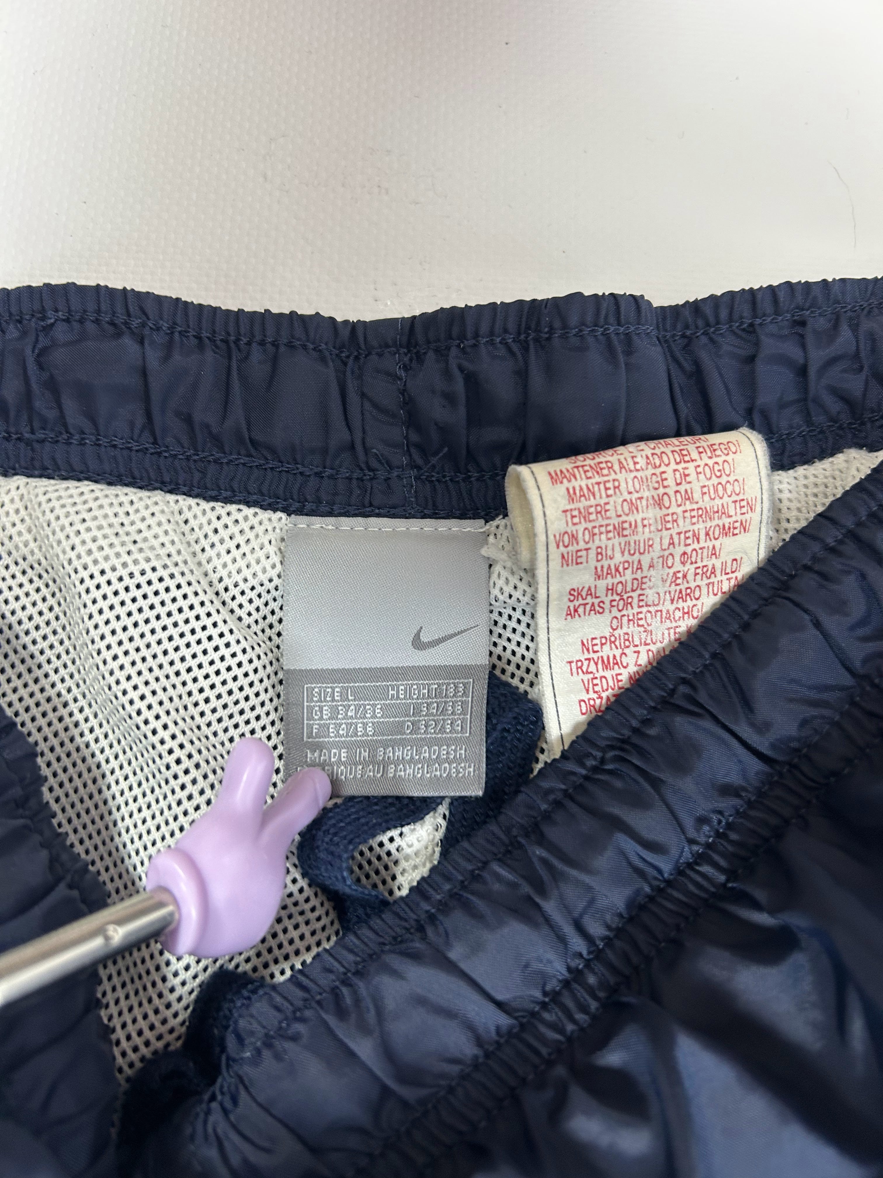 RARE Nike Vintage Track Pants Navy - (M)