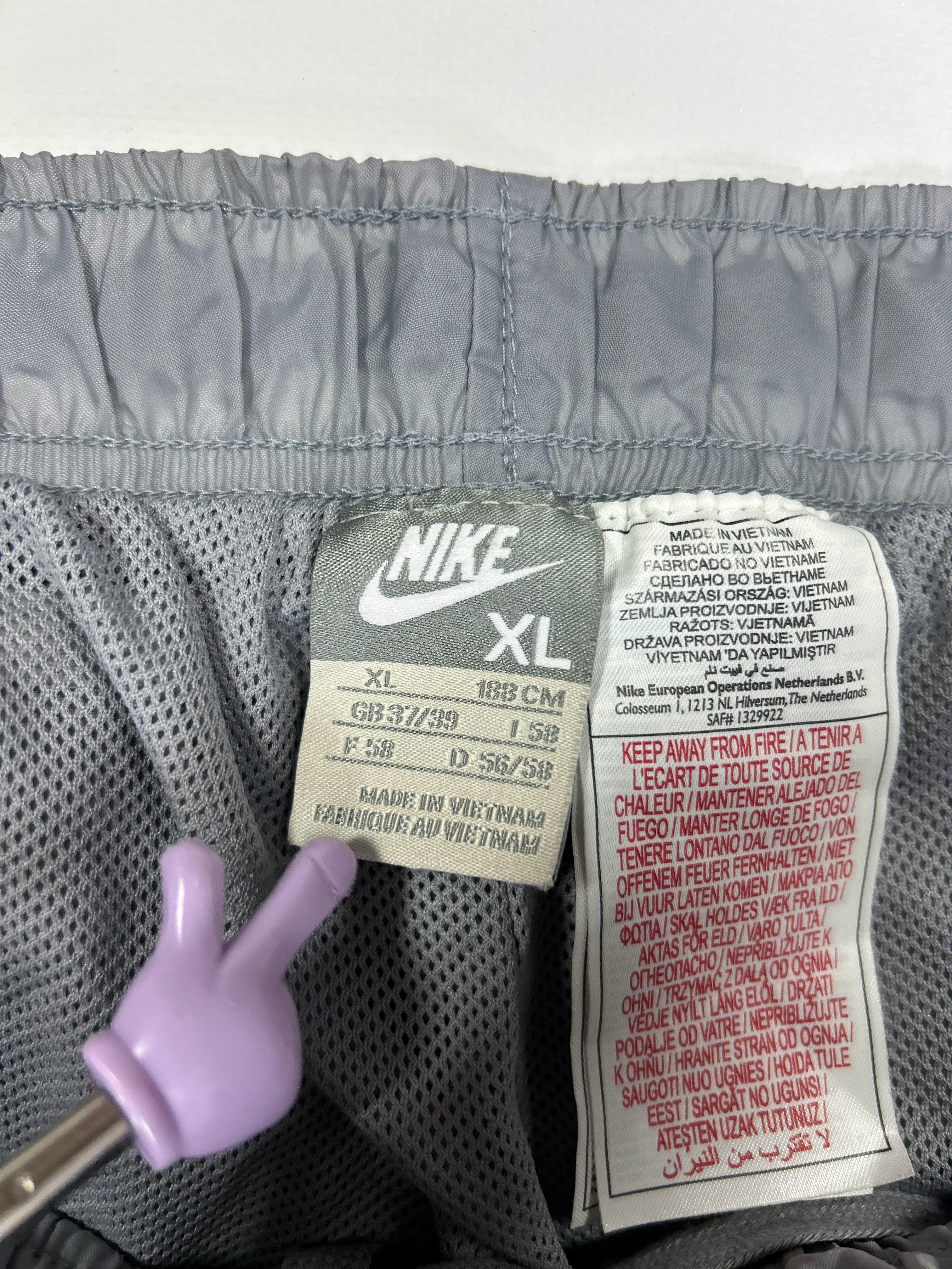 Nike Vintage Track Pants Gray - (XL)