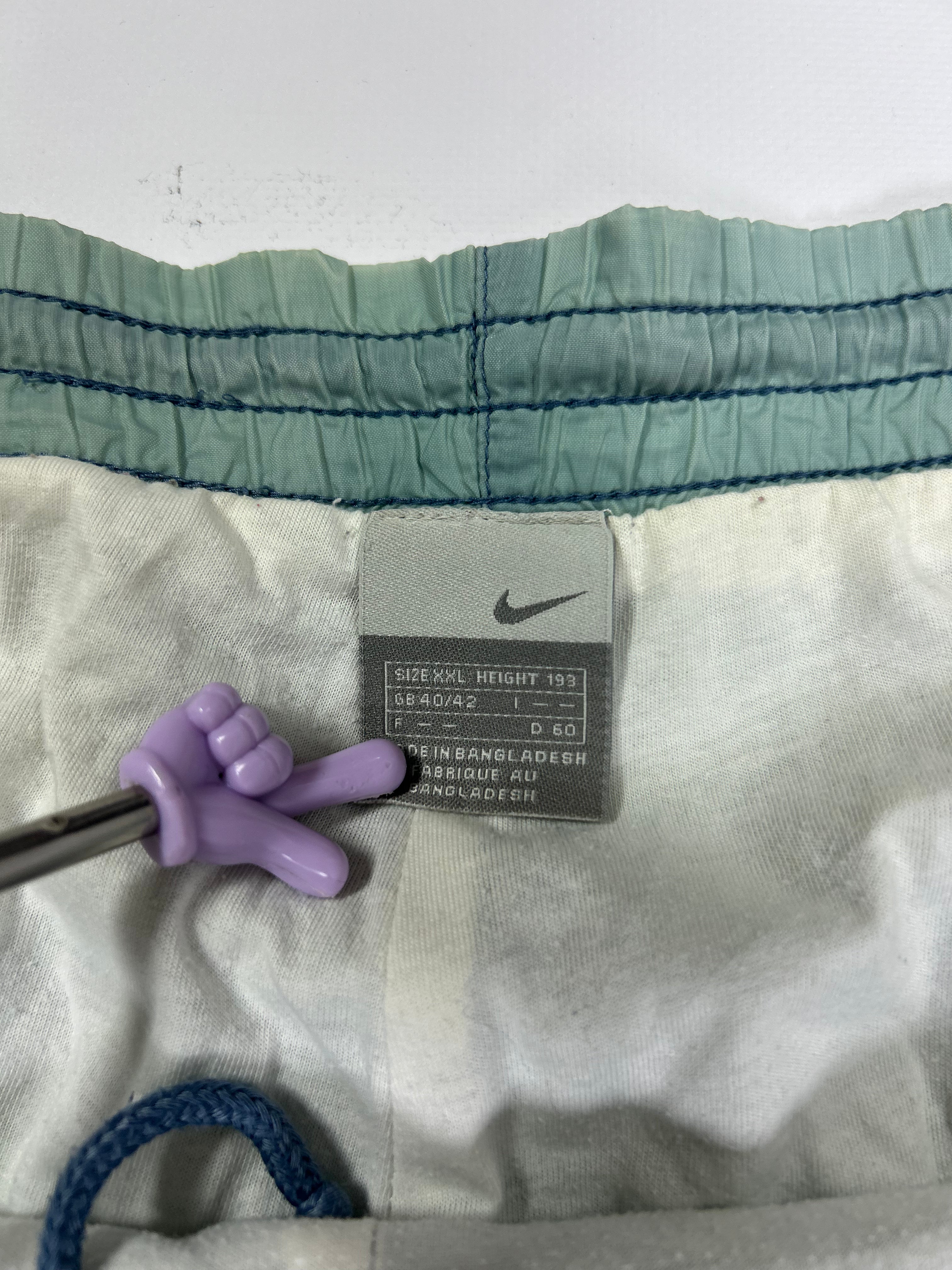 RARE Nike Vintage Track Pants Green - (XXL)