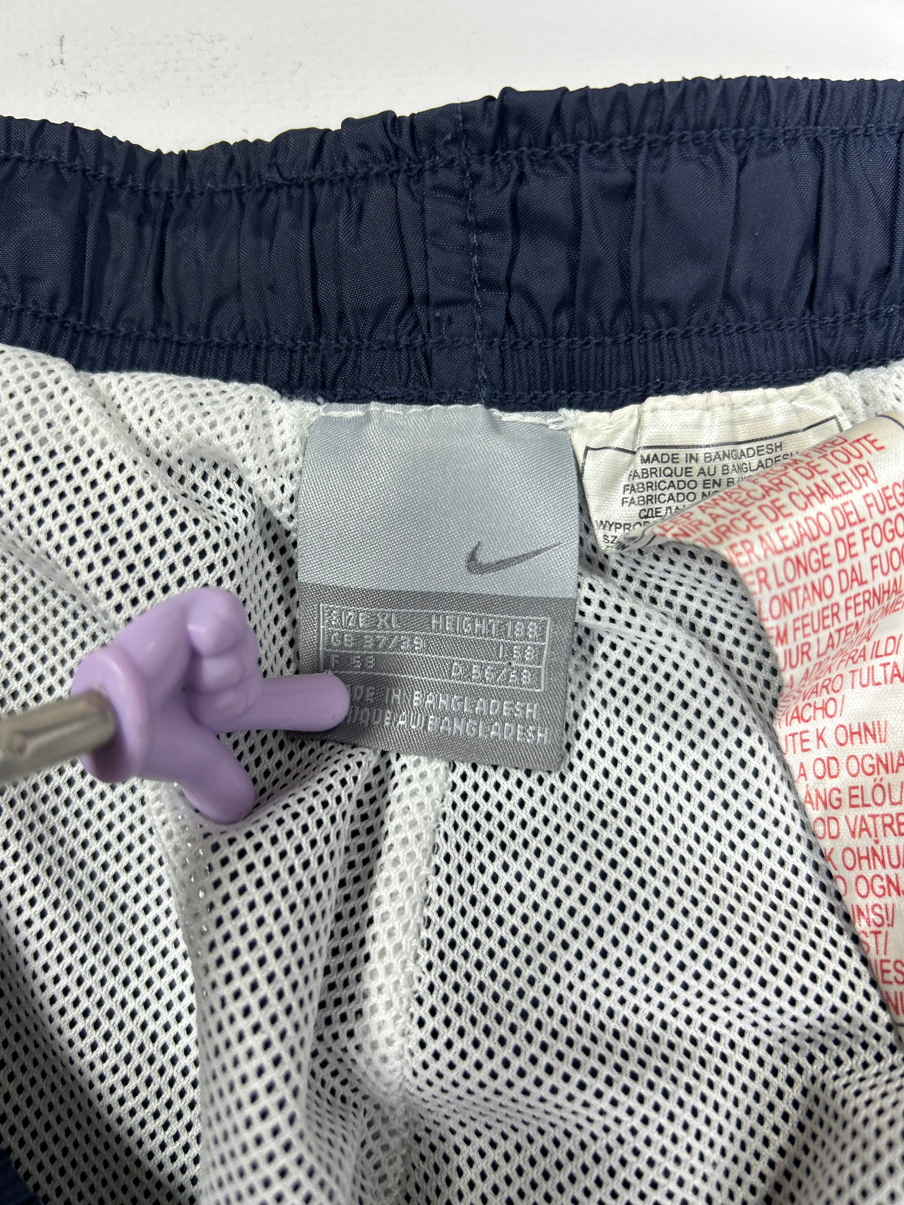 RARE Nike Vintage Track Pants Navy - (L)