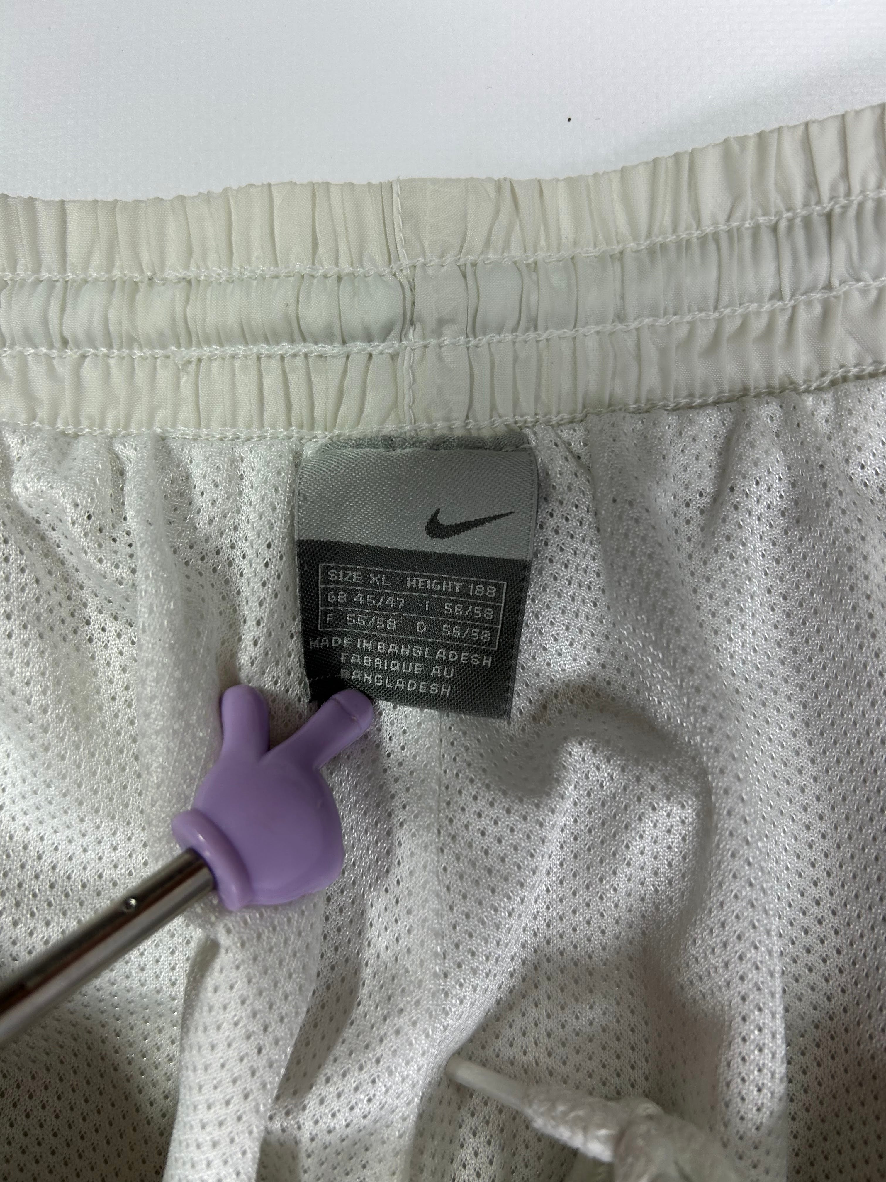 RARE Nike Vintage Track Pants White - (XL)