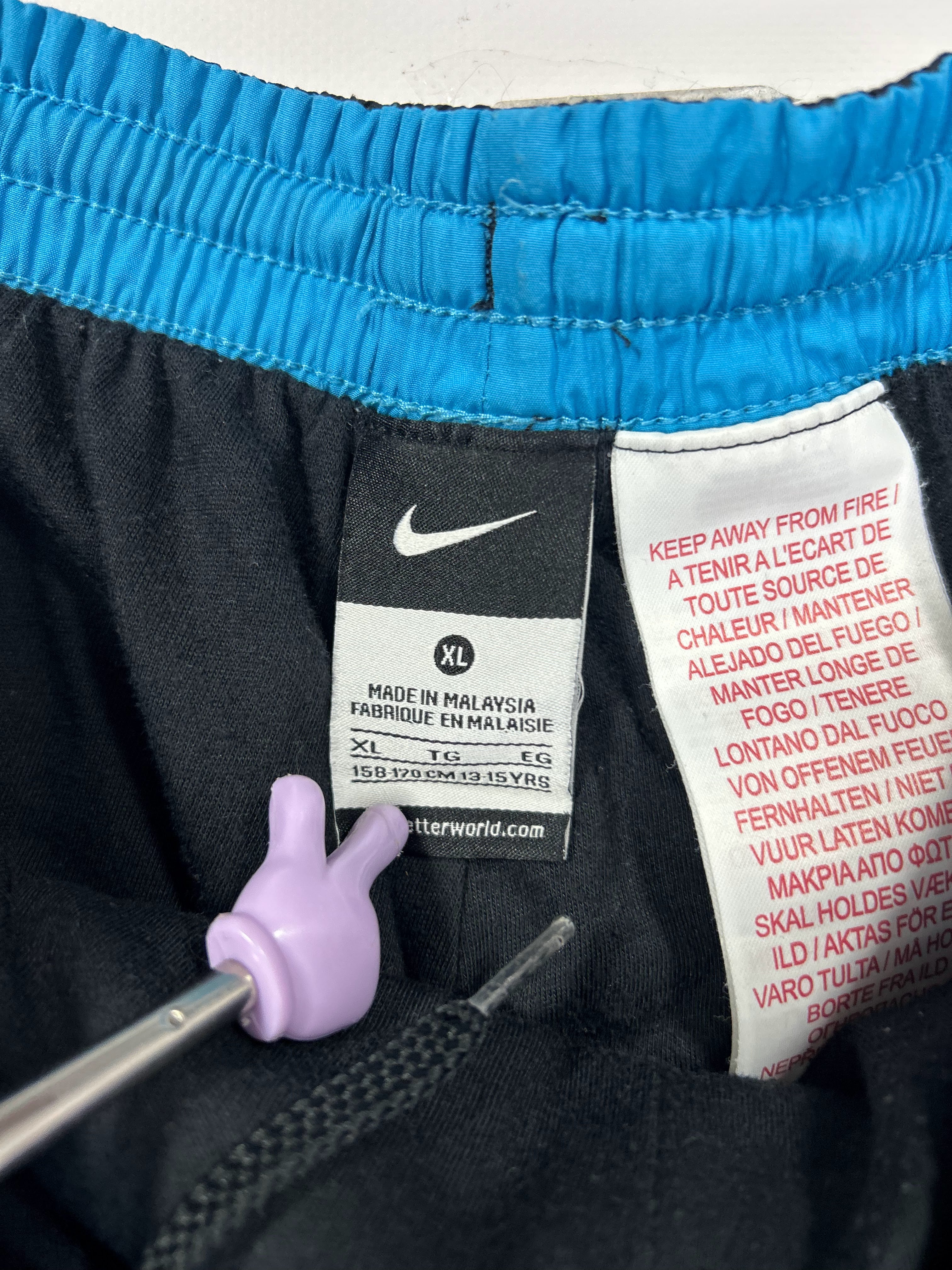 Nike Vintage Track Pants Black - (S)