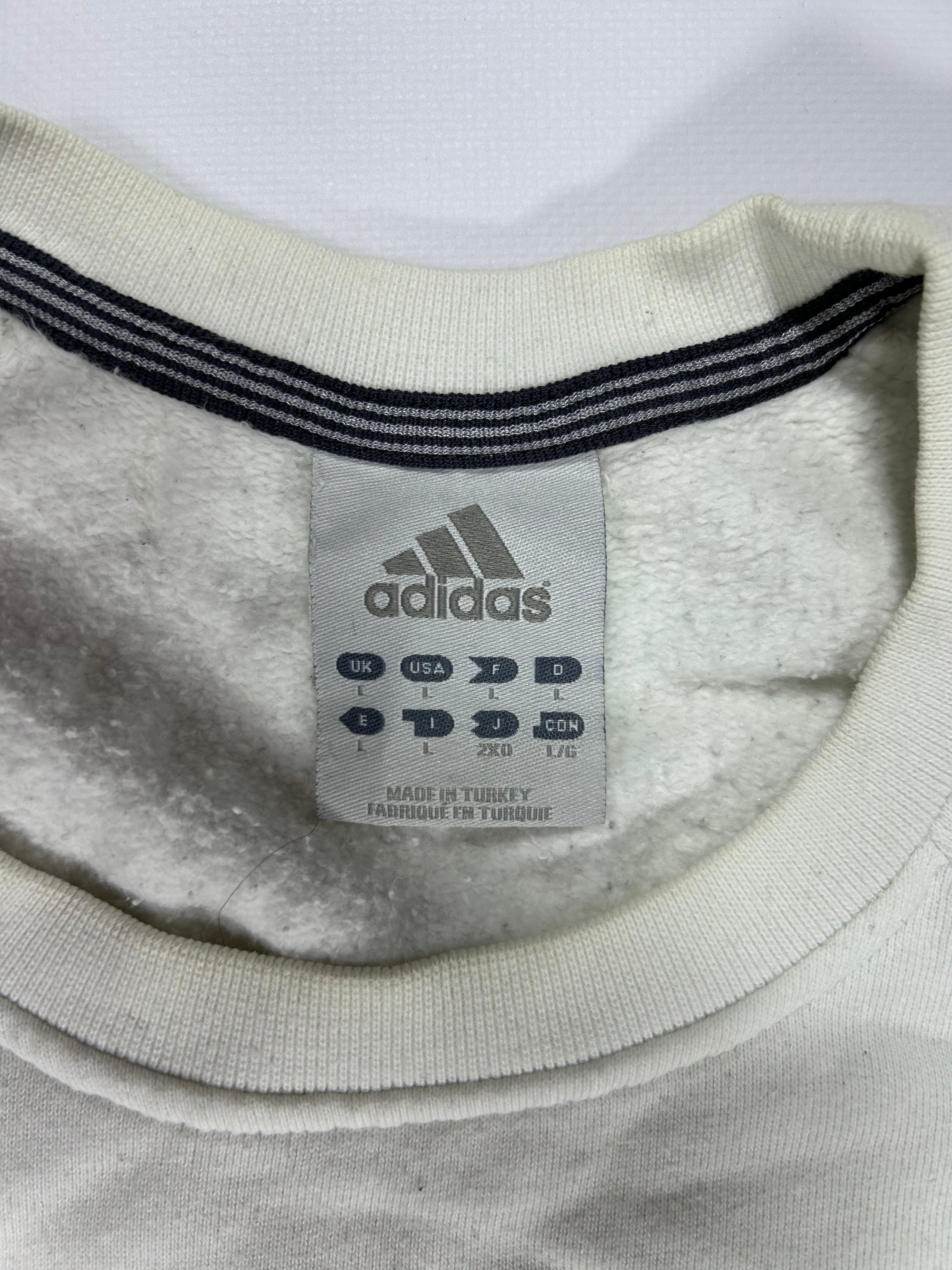Adidas Vintage Sweatshirt White - (L)
