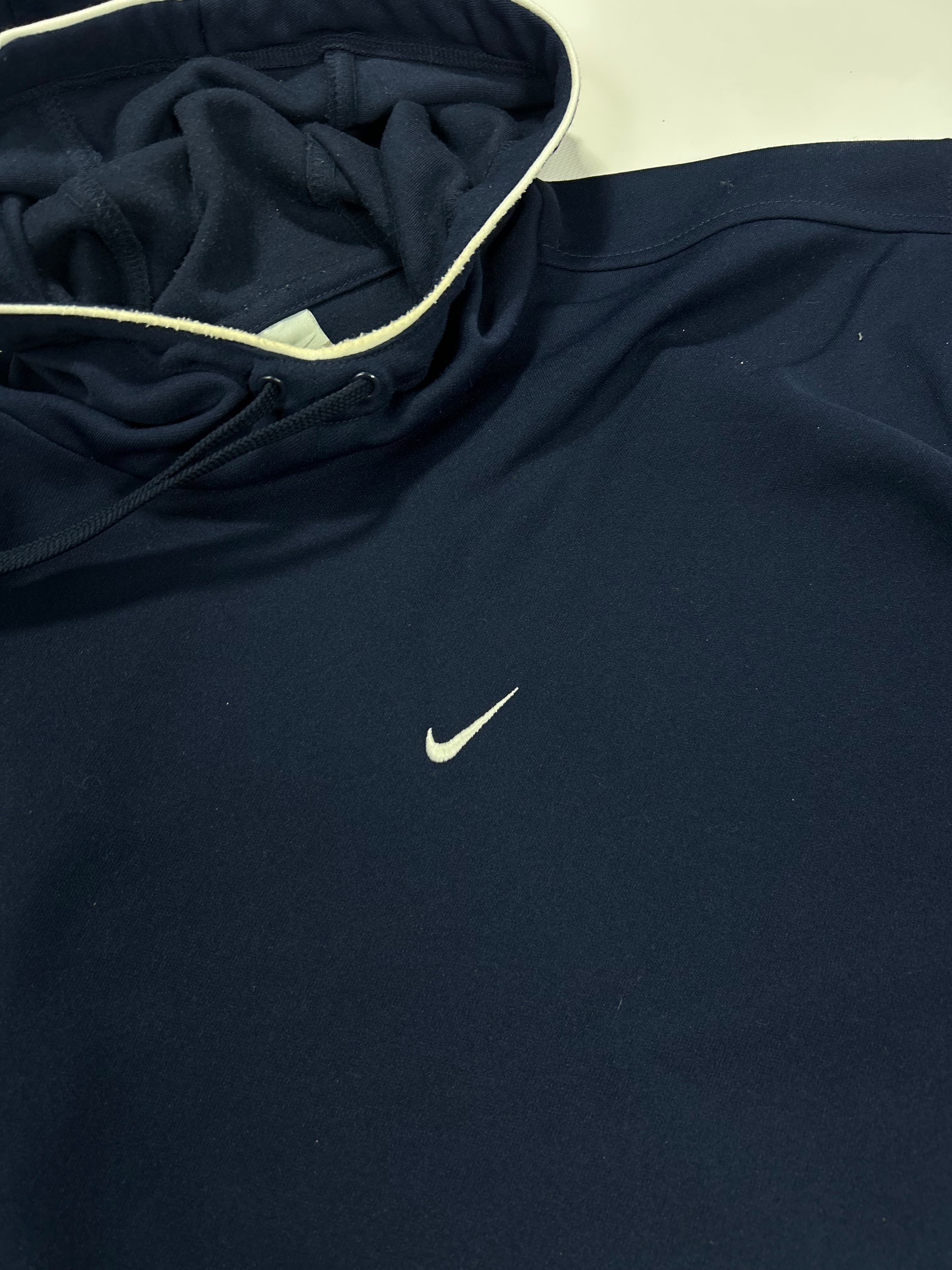 RARE Nike Vintage Hoodie Navy - (M)