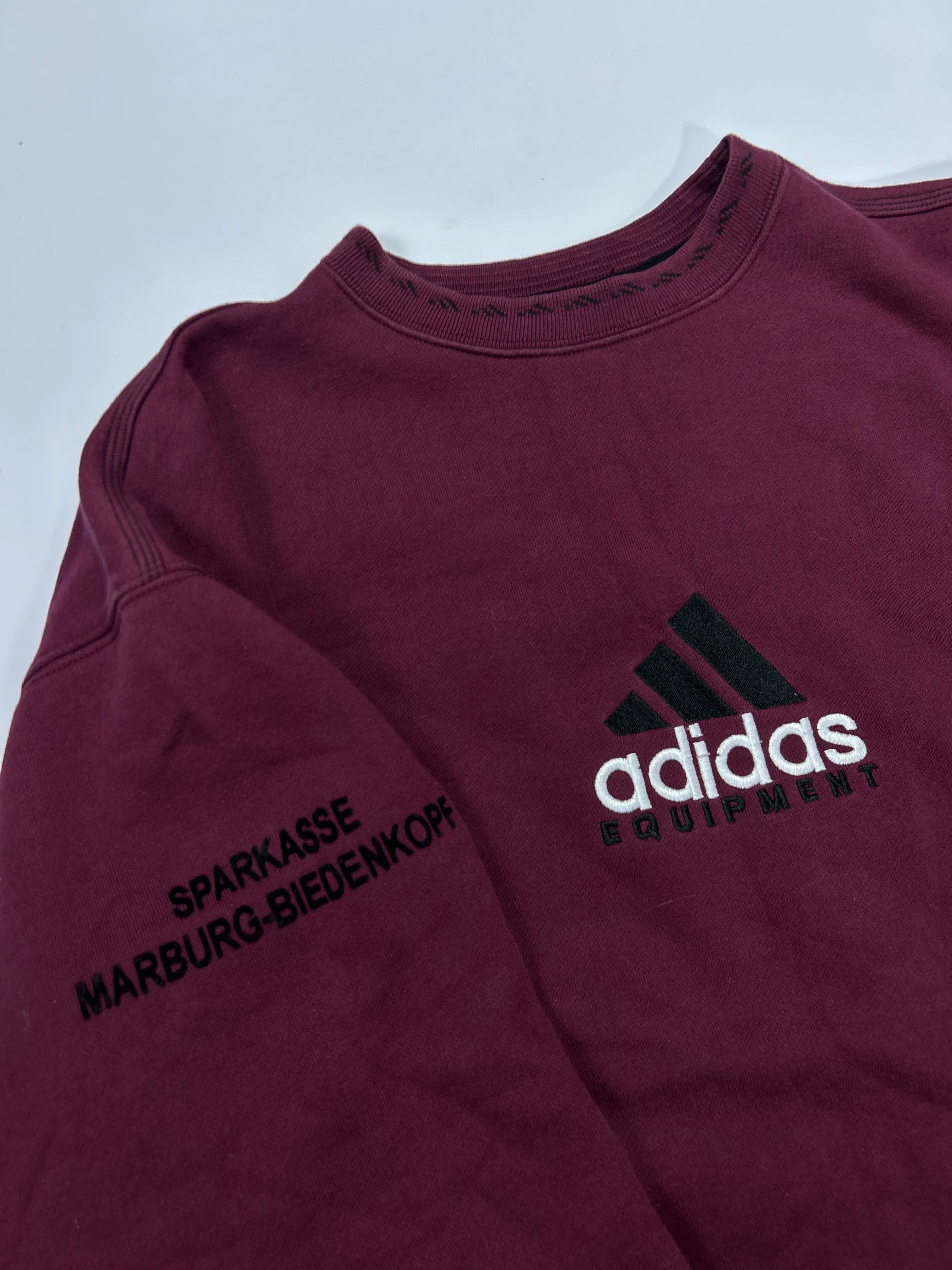 Adidas EQUIPMENT Vintage Sweatshirt Red - (M)