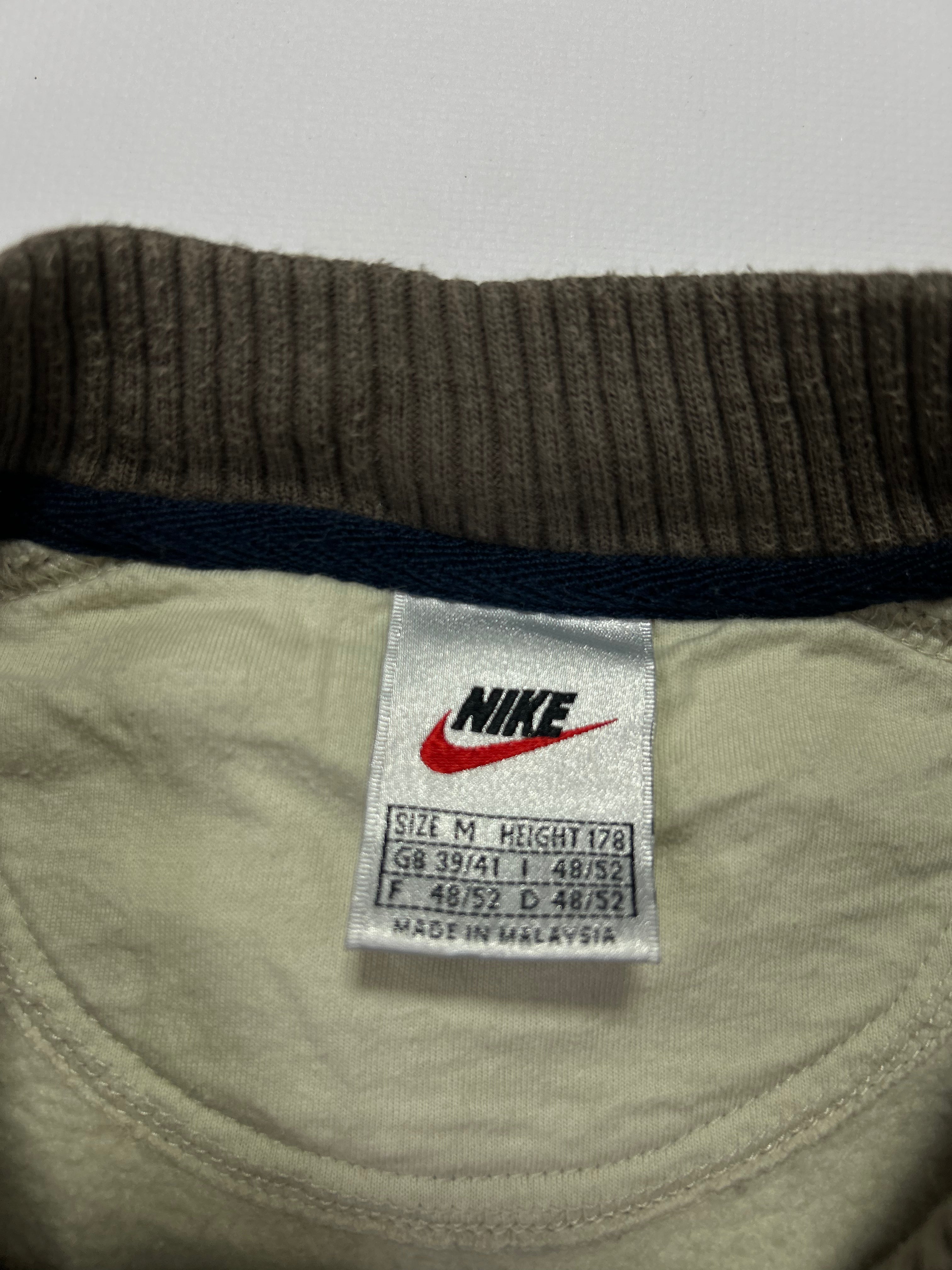 SUPER RARE Nike Vintage Sweatshirt Cream - (M)