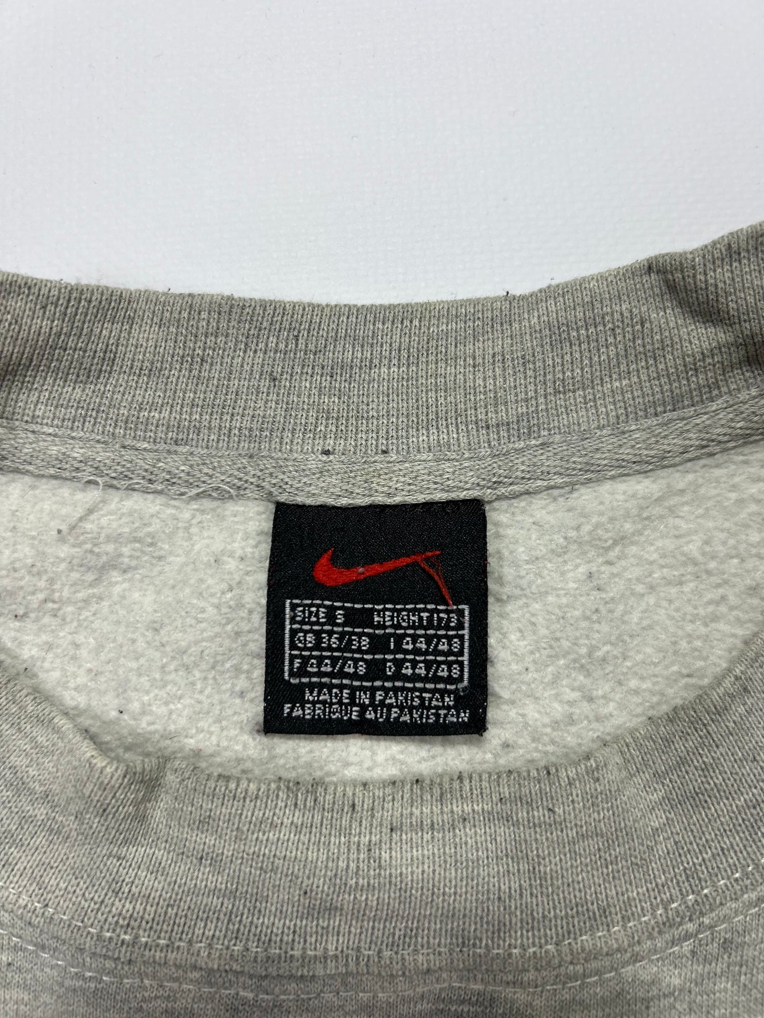 RARE Nike Vintage Sweatshirt Gray - (S)