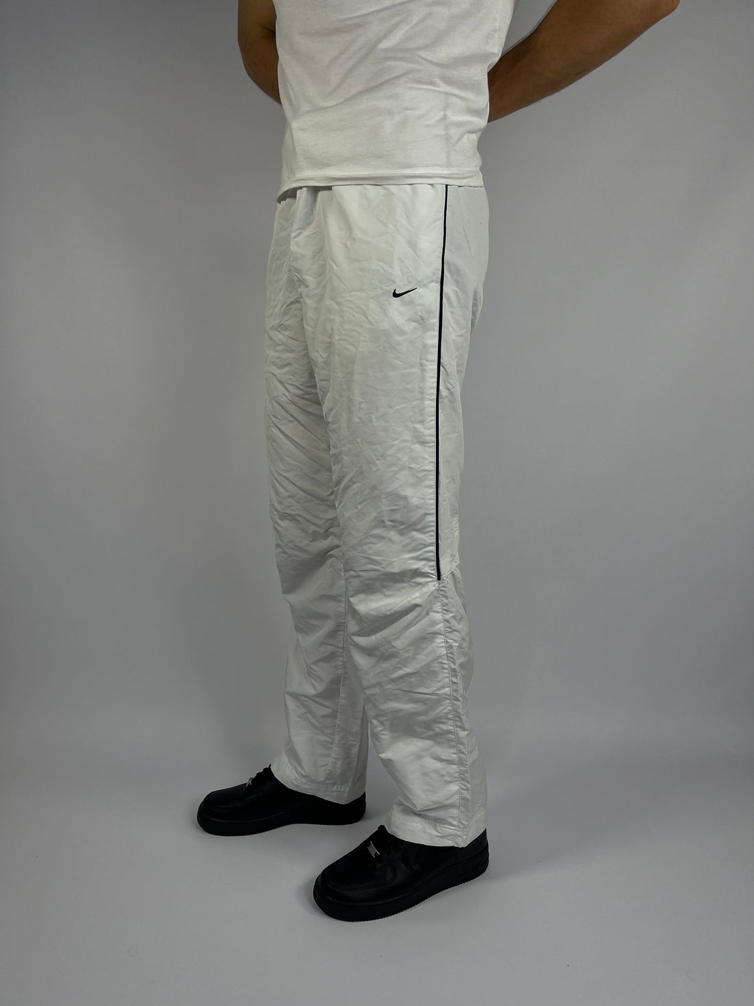 RARE Nike Vintage Trackpants White - (M)