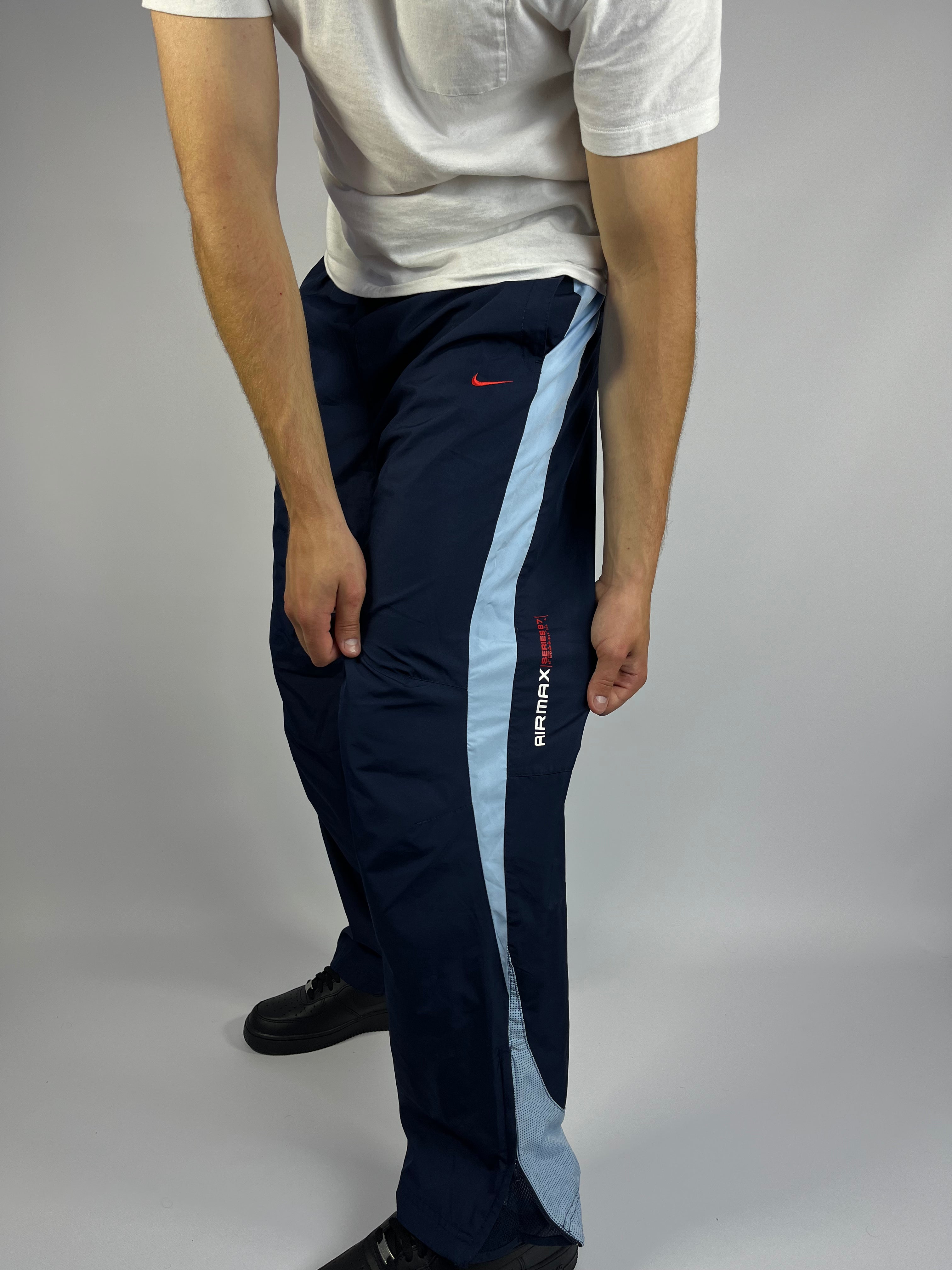 RARE Nike AIRMax Vintage Trackpants Navy - (M)