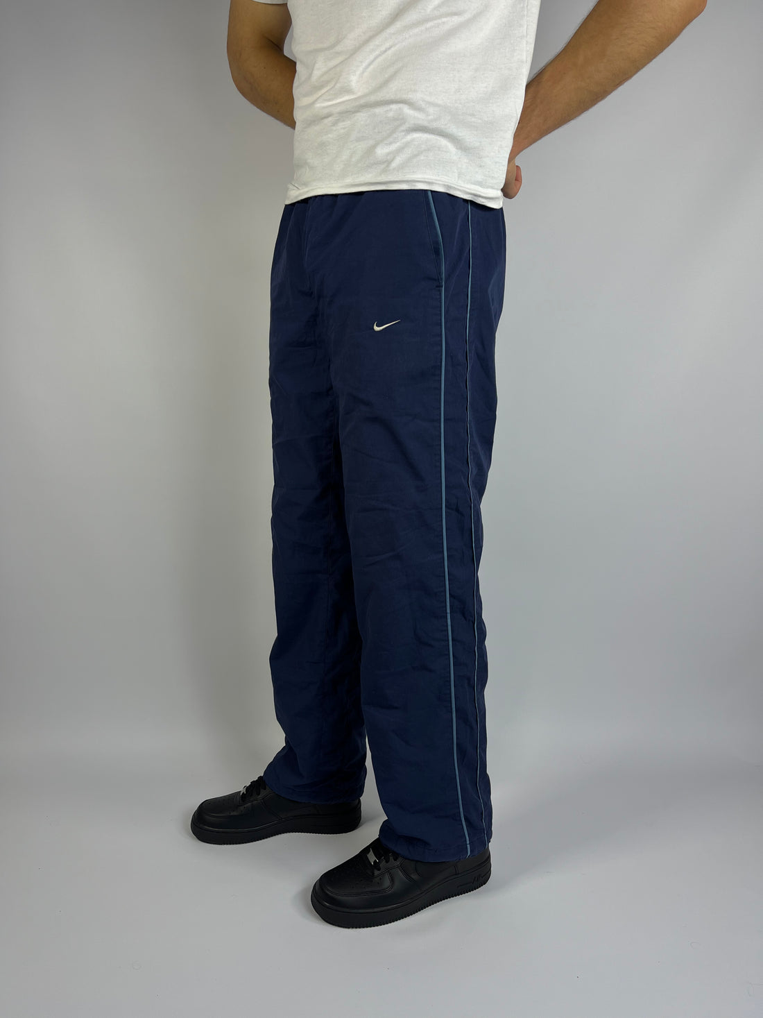 RARE Nike Vintage Trackpants Navy - (M)