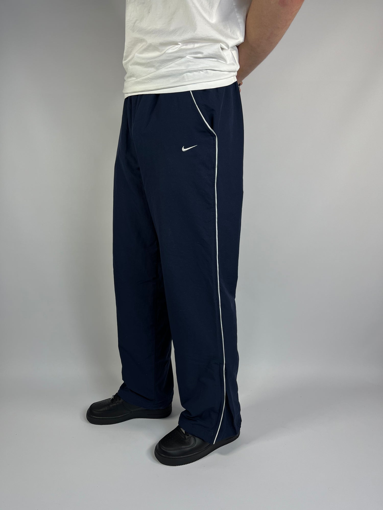 Nike Vintage Trackpants Navy - (L)