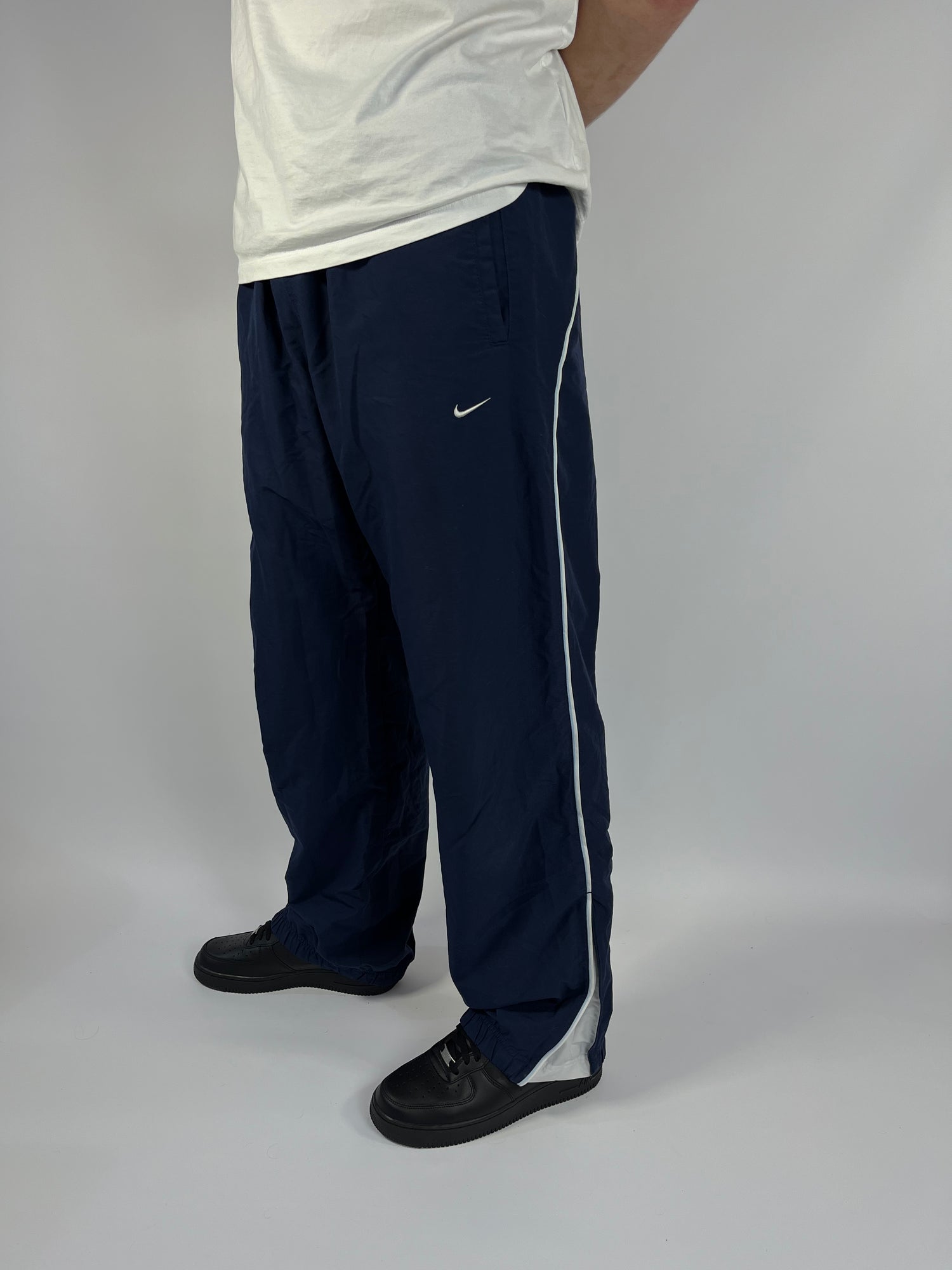 Nike Vintage Trackpants Navy - (XL)