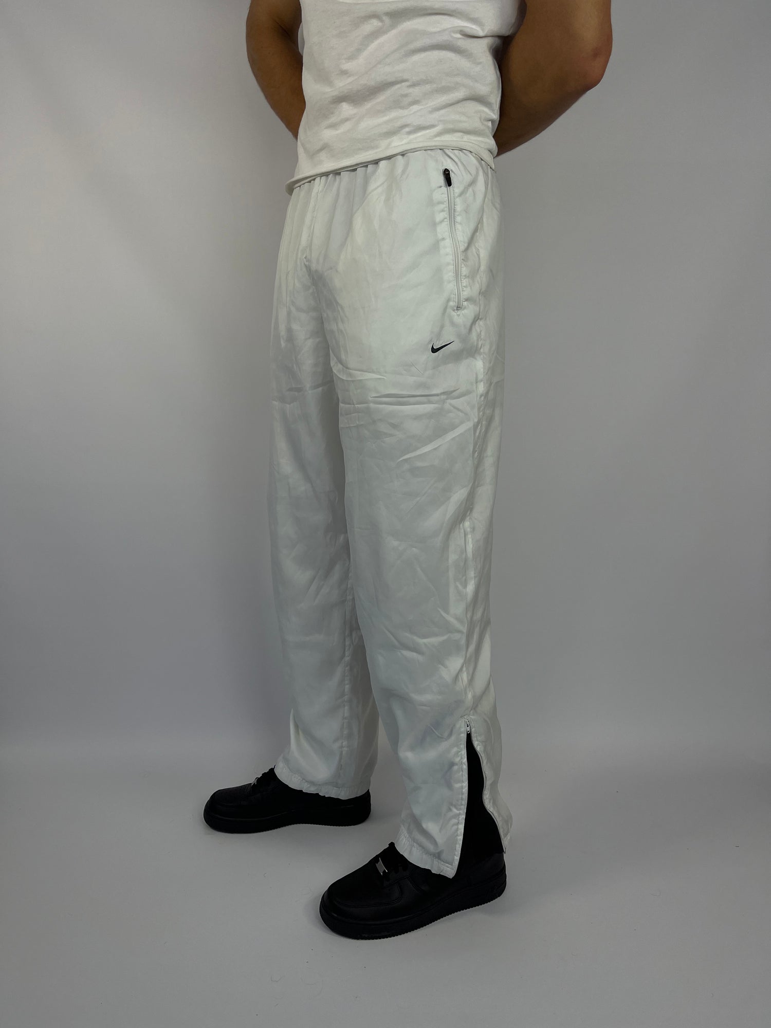 Nike Vintage Trackpants White - (M)