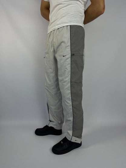 RARE Nike Vintage Trackpants Cream - (M)