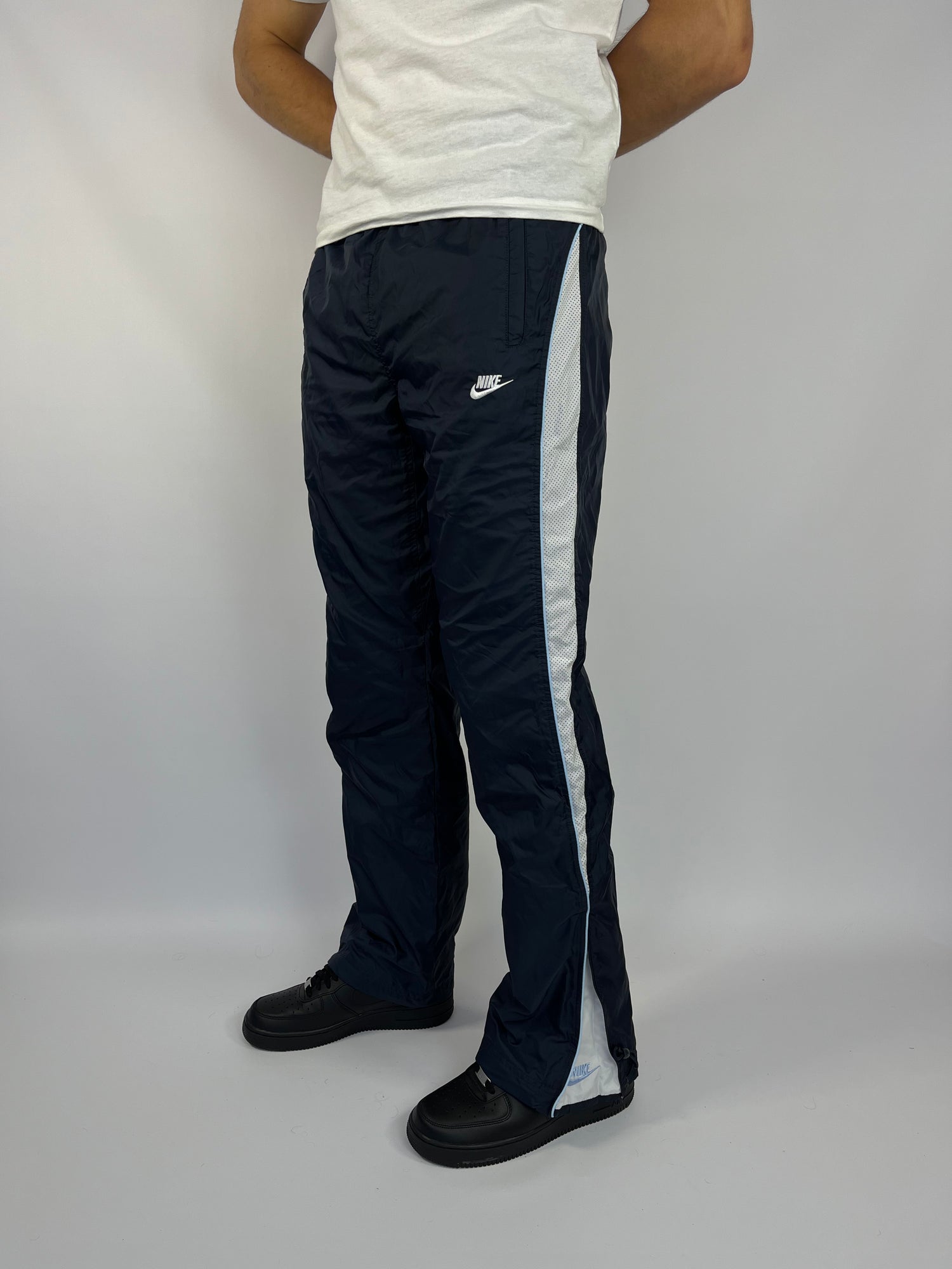 RARE Nike Vintage Trackpants Navy - (M)