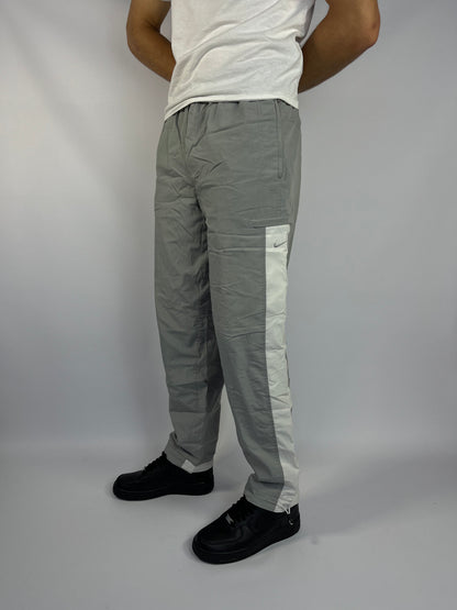 RARE Nike Vintage Track Pants Gray - (M)
