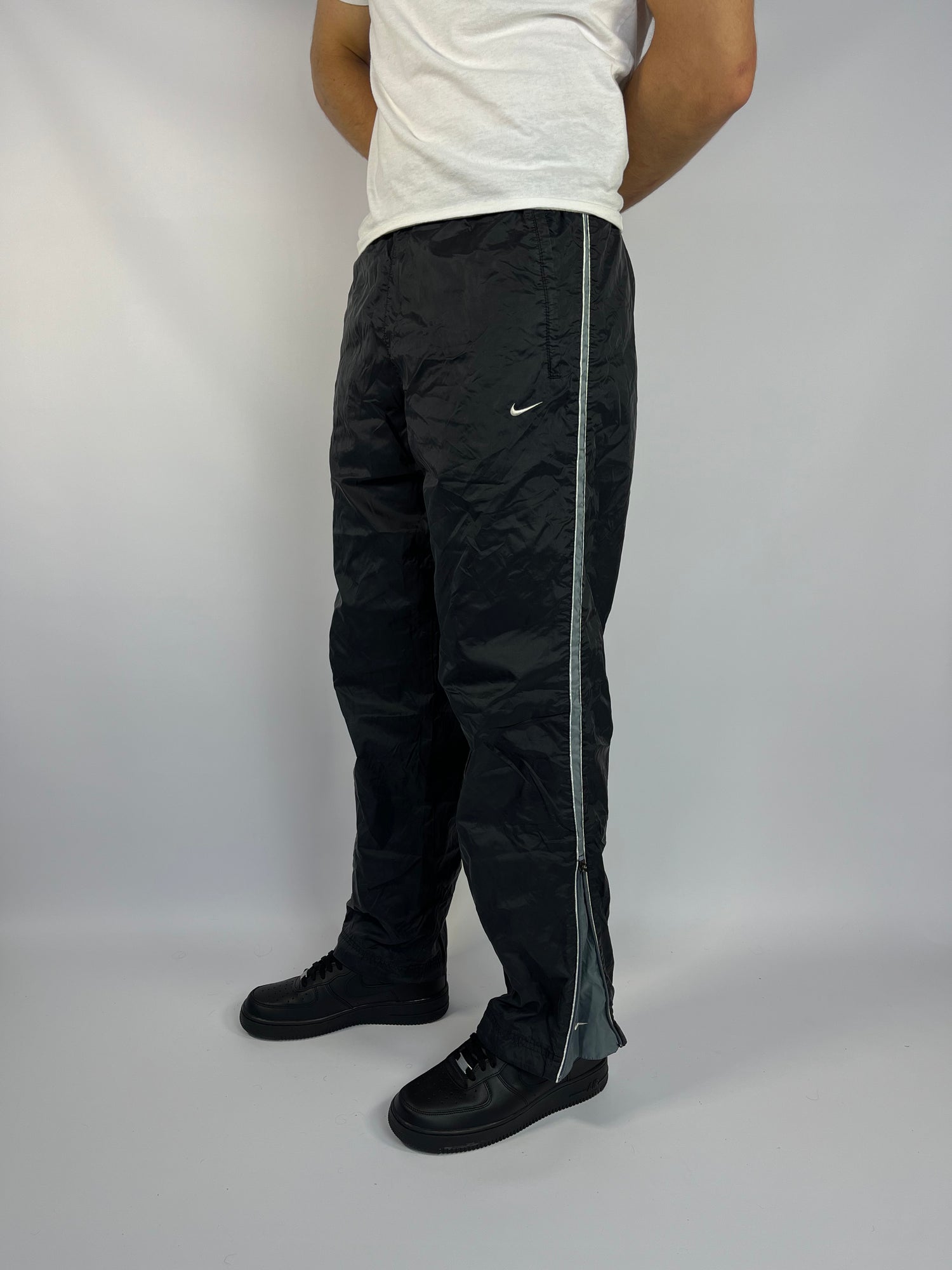 Nike Vintage Track Pants Black - (S)