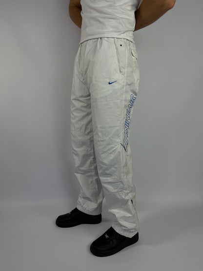 RARE Nike Vintage Track Pants White - (M)