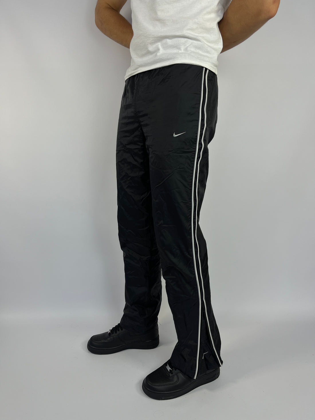 RARE Nike Vintage Track Pants Black - (S)