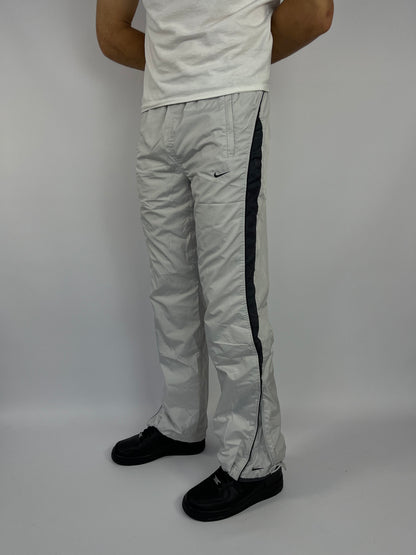 SUPER RARE Nike Vintage Track Pants White - (M)