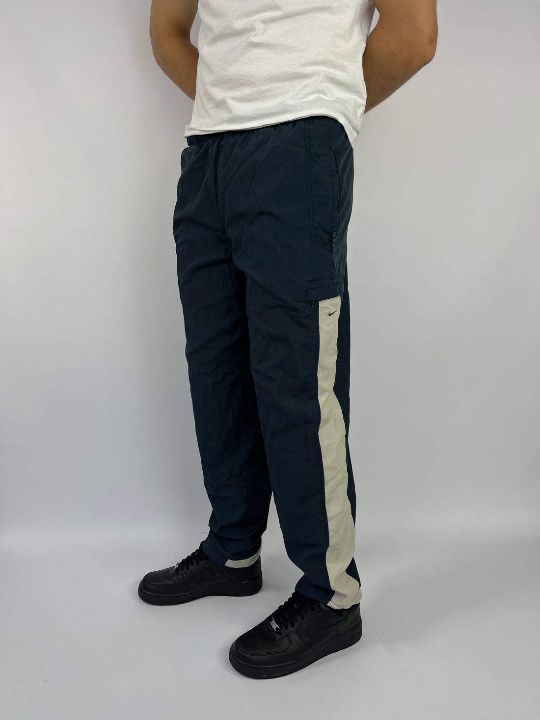 Nike Vintage Track Pants Navy - (S)
