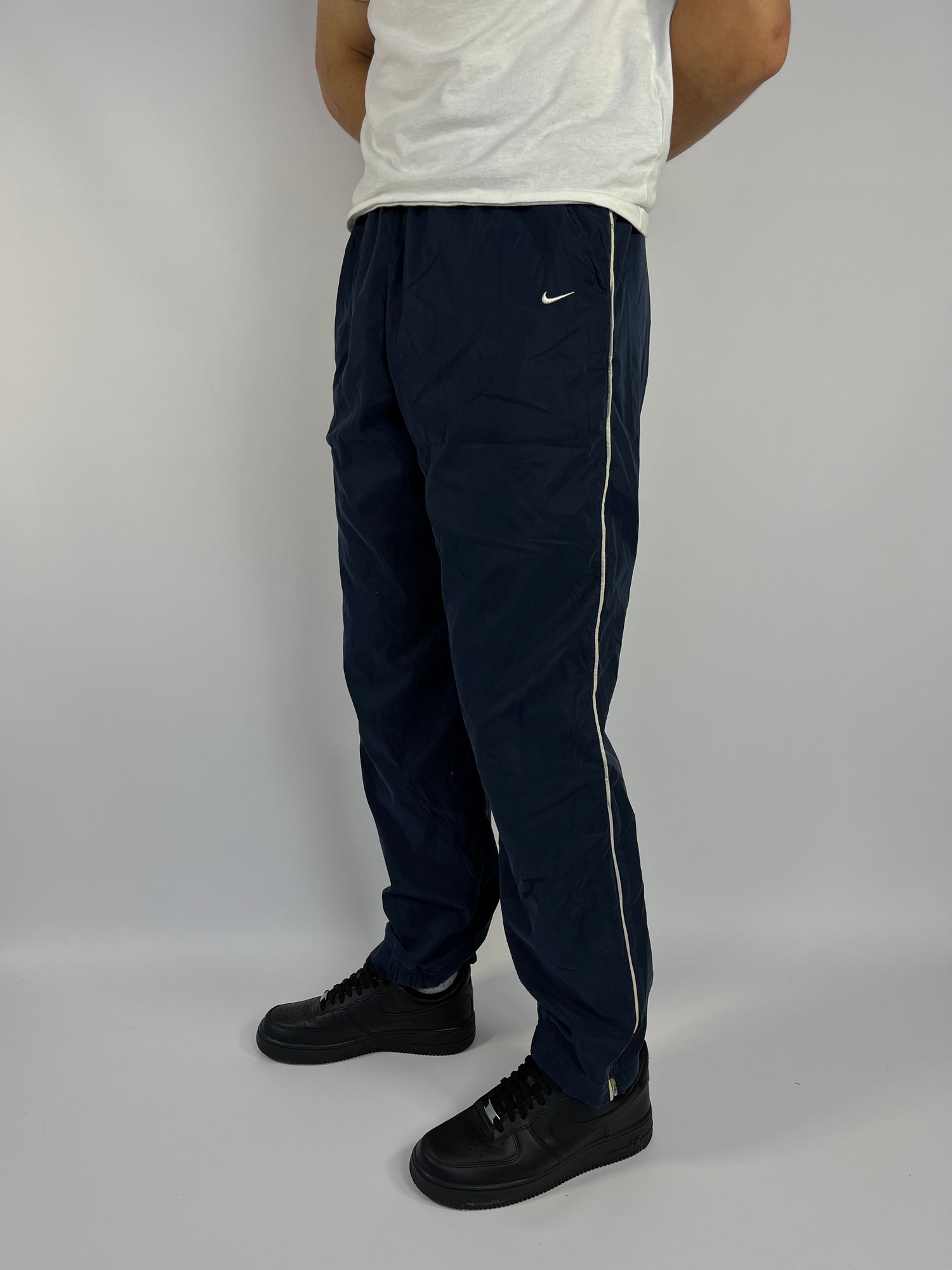 Nike Vintage Track Pants Navy - (M)