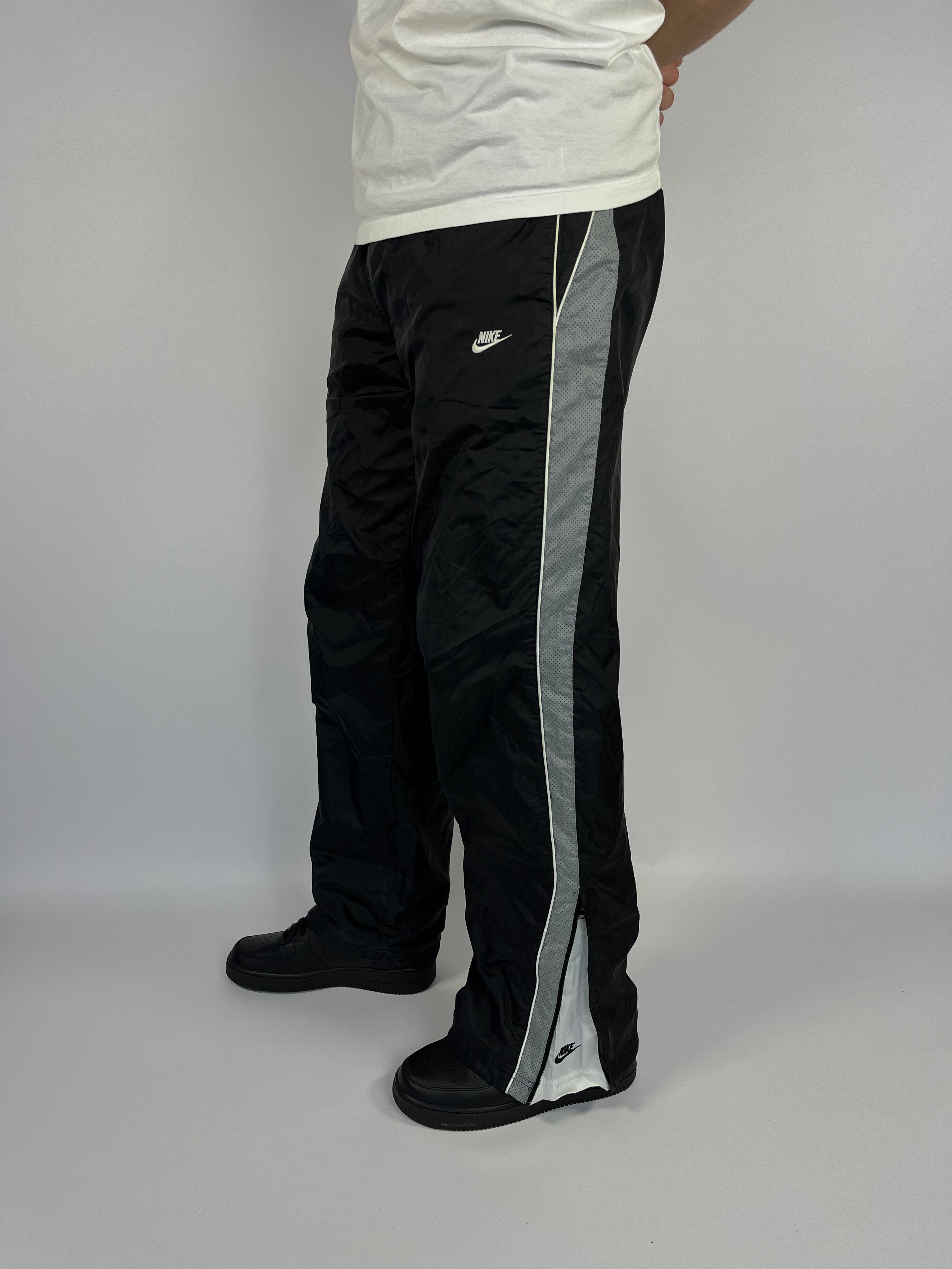 RARE Nike Vintage Track Pants Black - (XL)