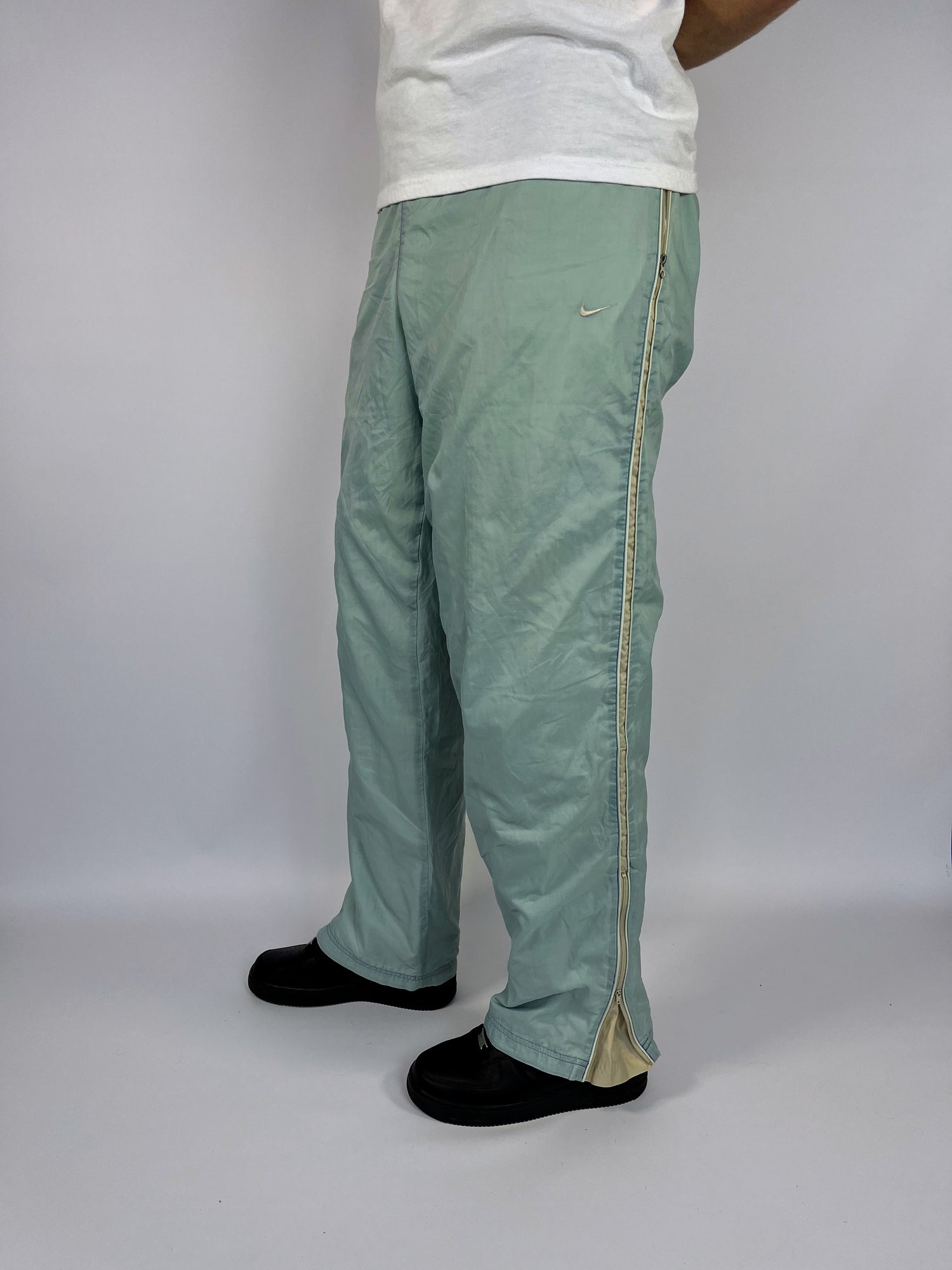 RARE Nike Vintage Track Pants Green - (XXL)