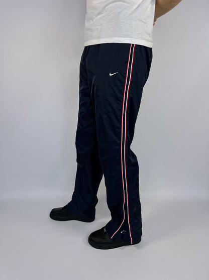 RARE Nike Vintage Track Pants Navy - (L)
