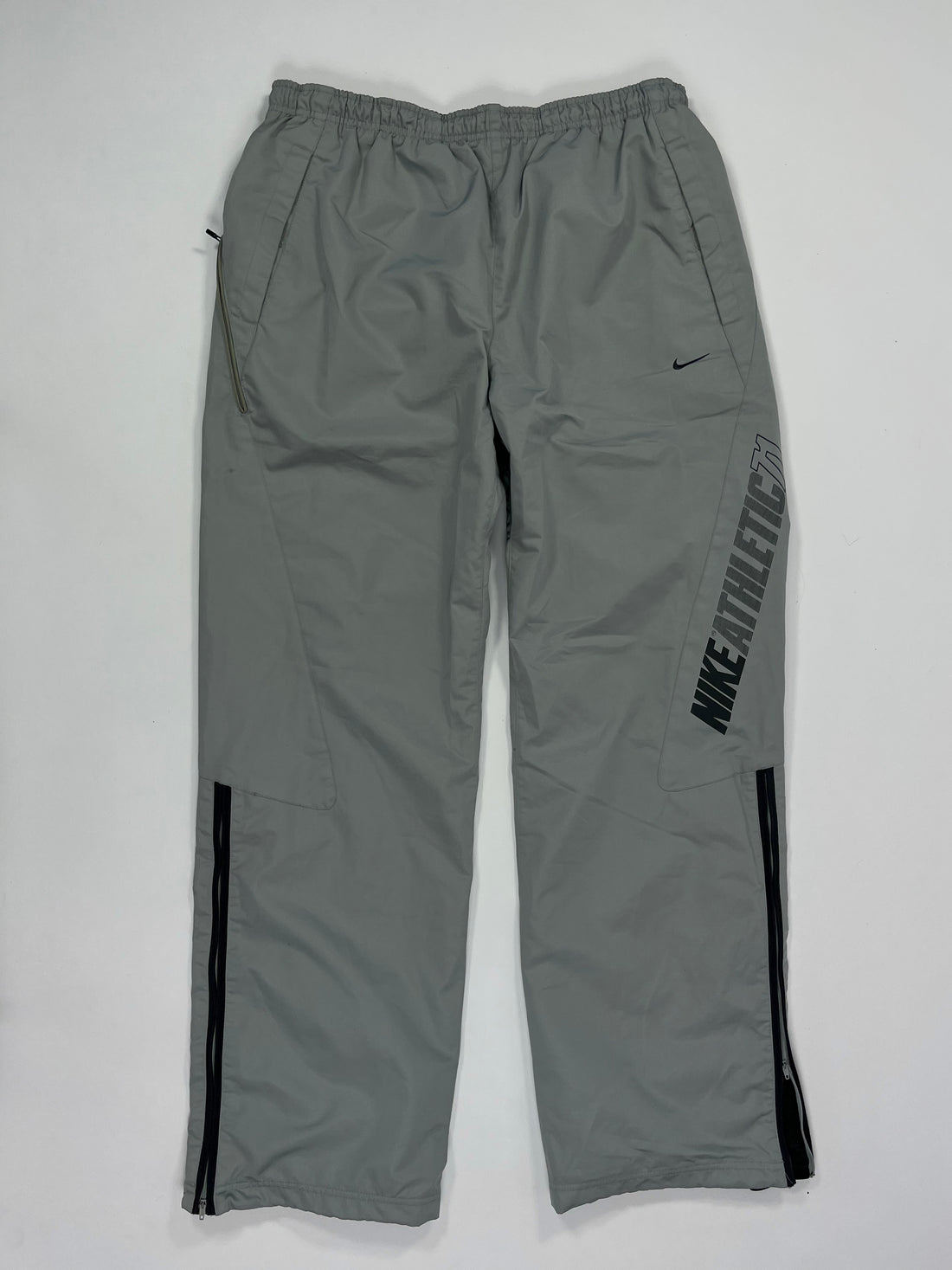 RARE Nike Vintage Trackpants Gray - (L)