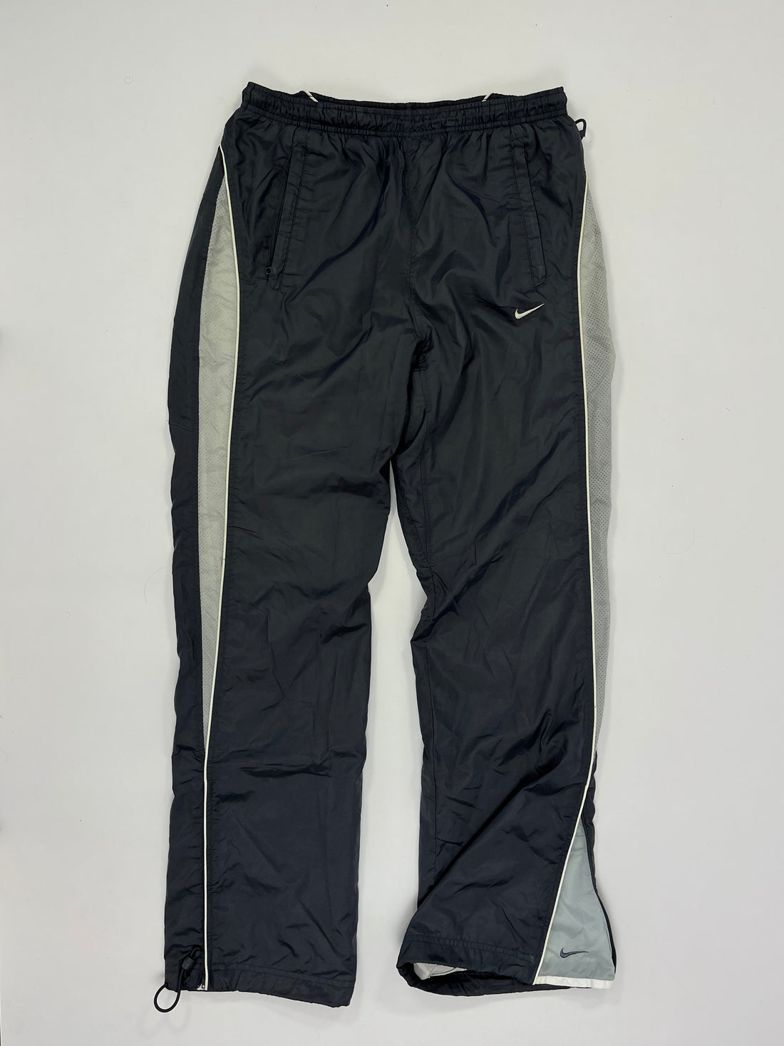 RARE Nike Vintage Trackpants Gray - (M)