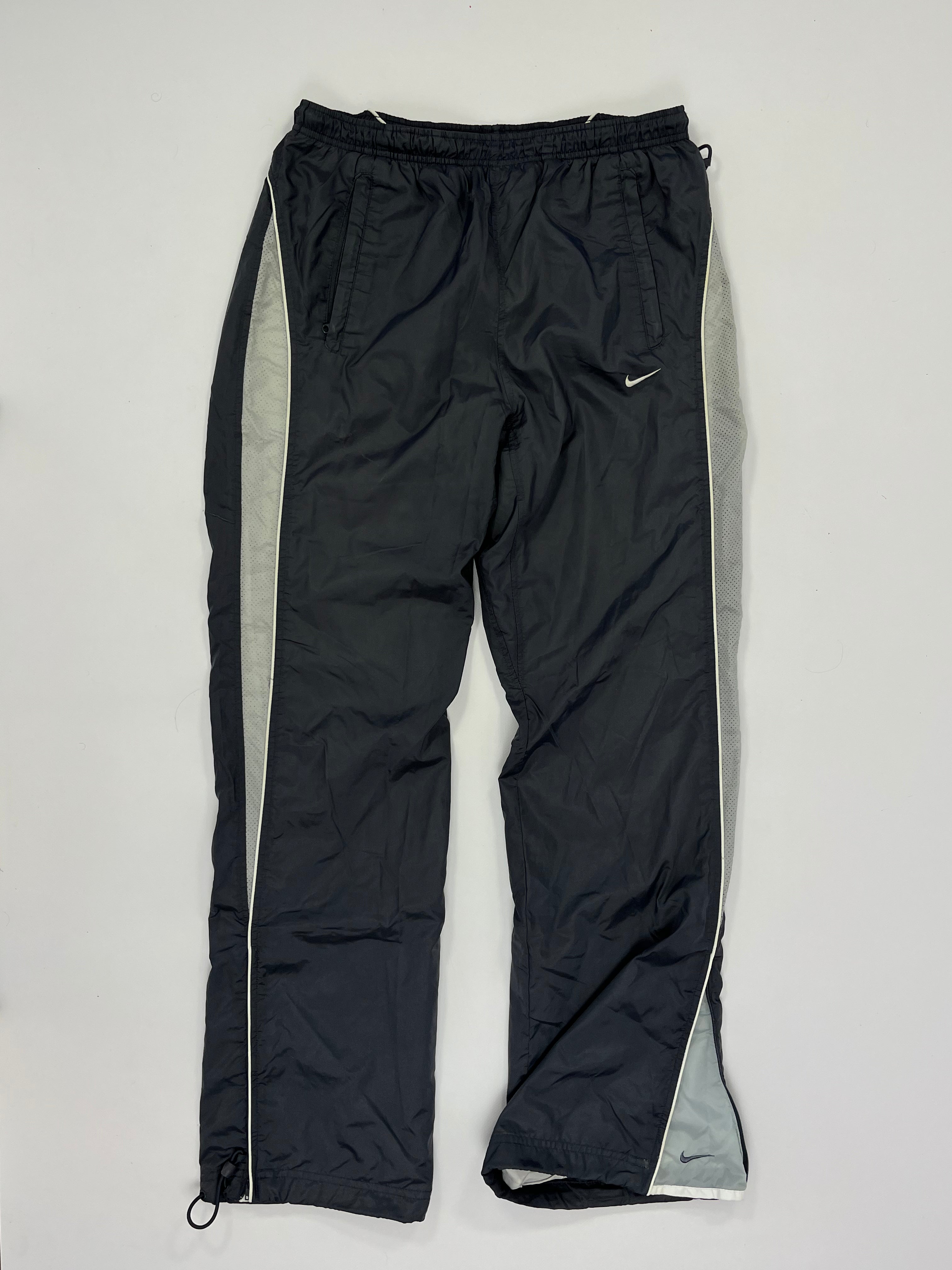 RARE Nike Vintage Trackpants Gray - (M)