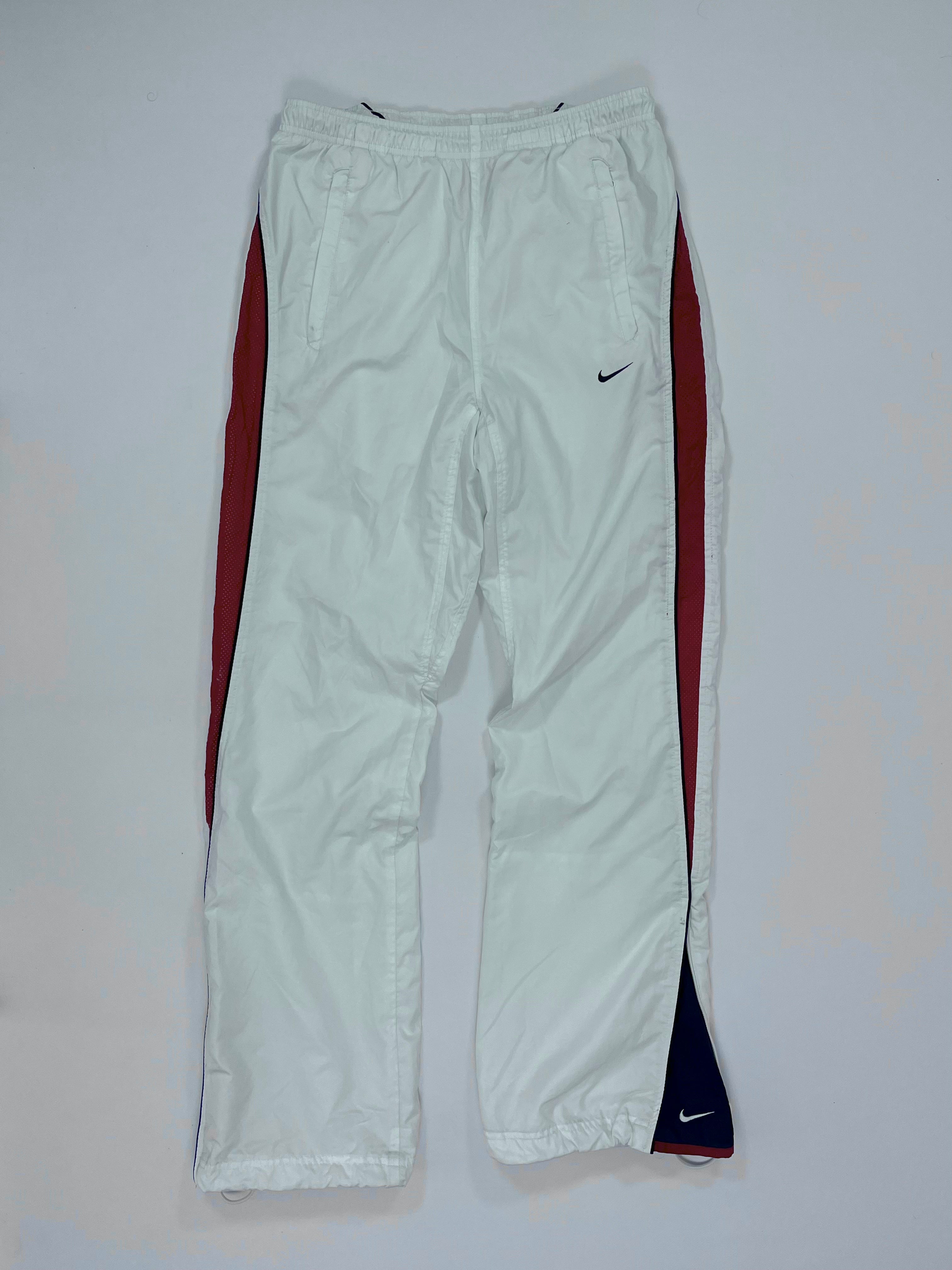 SUPER RARE Nike Vintage Trackpants White - (S)