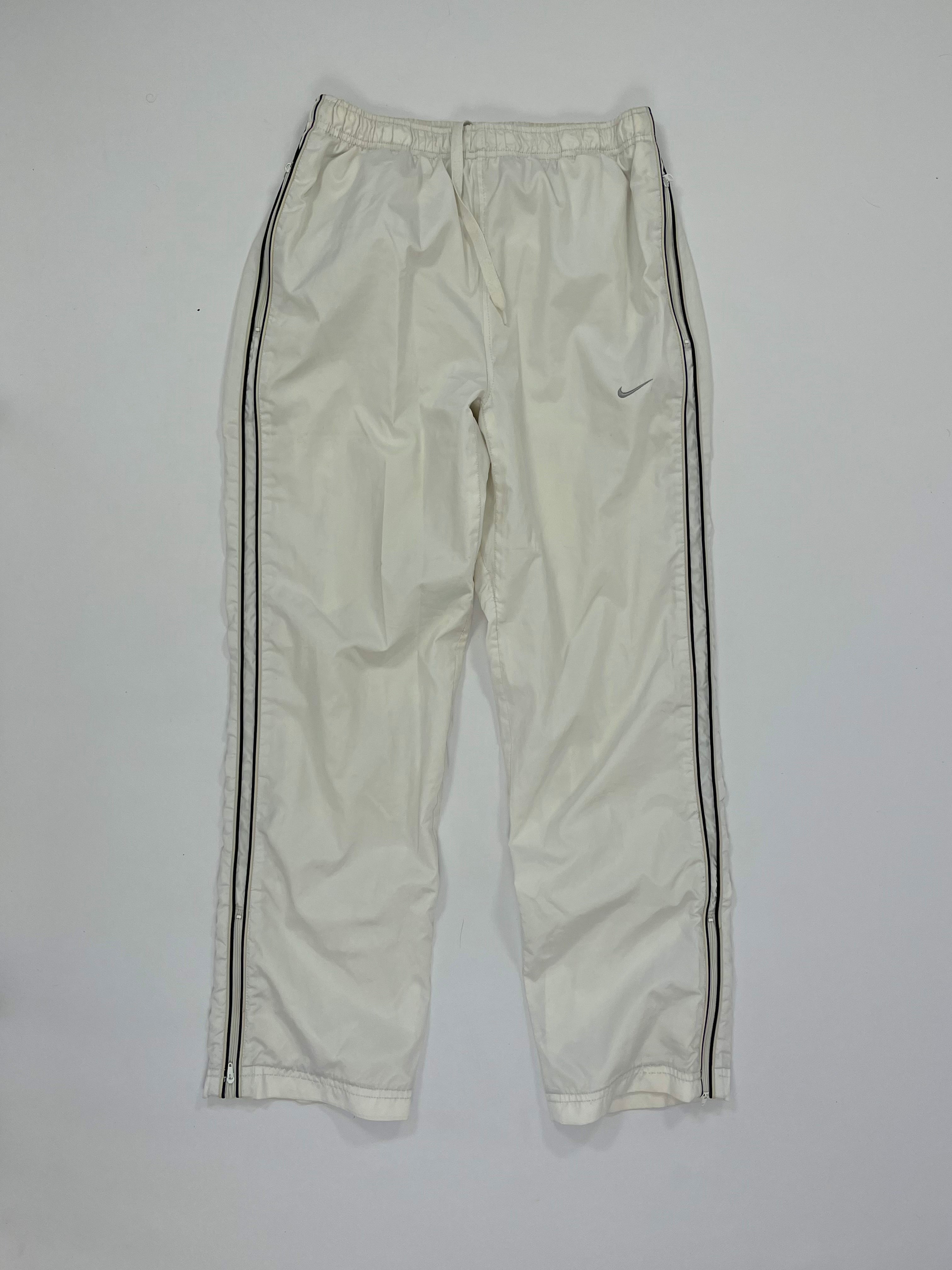 SUPER RARE Nike Vintage Trackpants White - (S)
